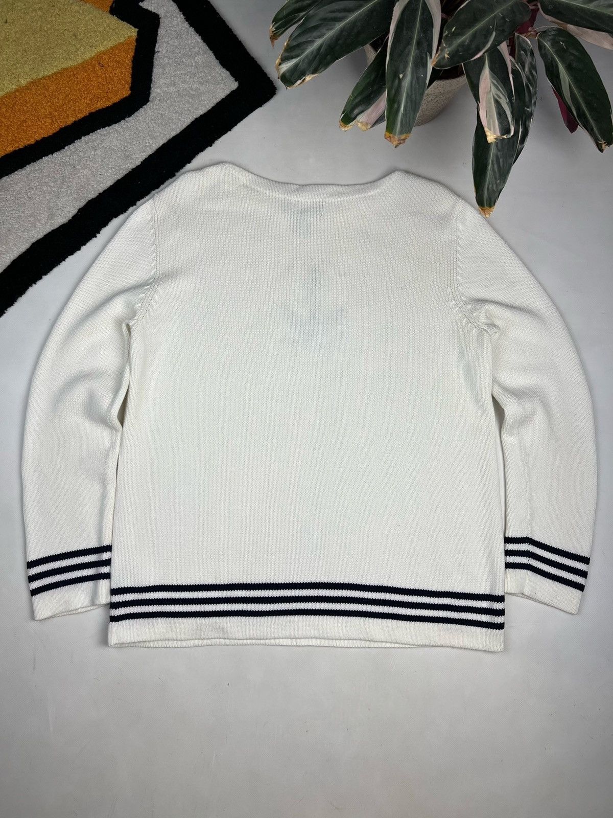 Lauren Ralph Lauren × Ralph Lauren × Vintage Vintage Y2K Lauren By RL Button Shoulder Mock Turtleneck L Size L / US 10 / IT 46 - 6 Thumbnail