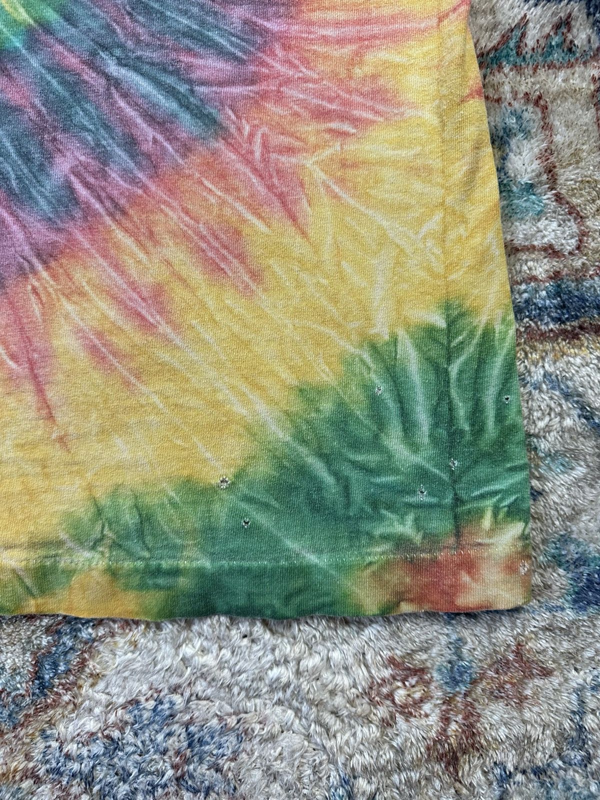 Vintage Vintage San Fransisco Spellout Tye-Dye T-shirt Medium Size US M / EU 48-50 / 2 - 11 Thumbnail