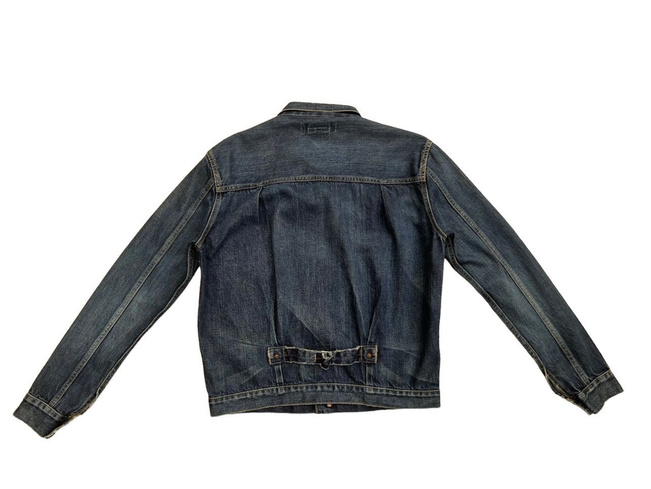 Remi Relief Remi Relief Japan Distress Denim Type 1 Jacket 40s Style Size US M / EU 48-50 / 2 - 2 Thumbnail