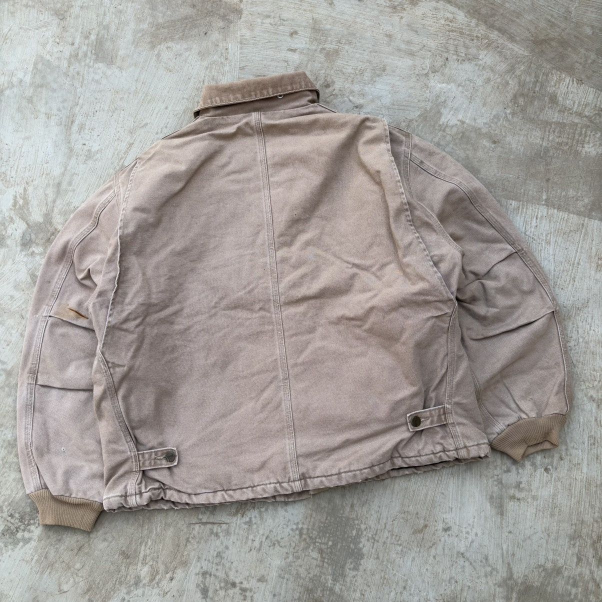 Carhartt Rare💥Vintage Sunfaded Carhartt Arctic Jacket J22 SDL Size US L / EU 52-54 / 3 - 8 Thumbnail