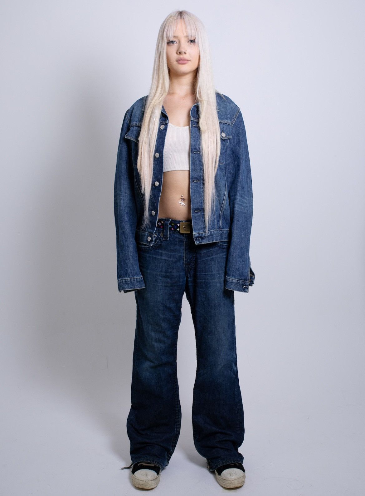 Helmut Lang Helmut Lang 1998 A/W Runway Denim Jacket Size US M / EU 48-50 / 2 - 3 Thumbnail