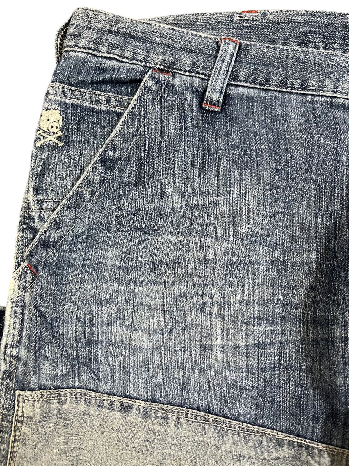 Japanese Brand Vintage Drug Store’s Flare Carpenter Denim Size US 33 - 5 Thumbnail