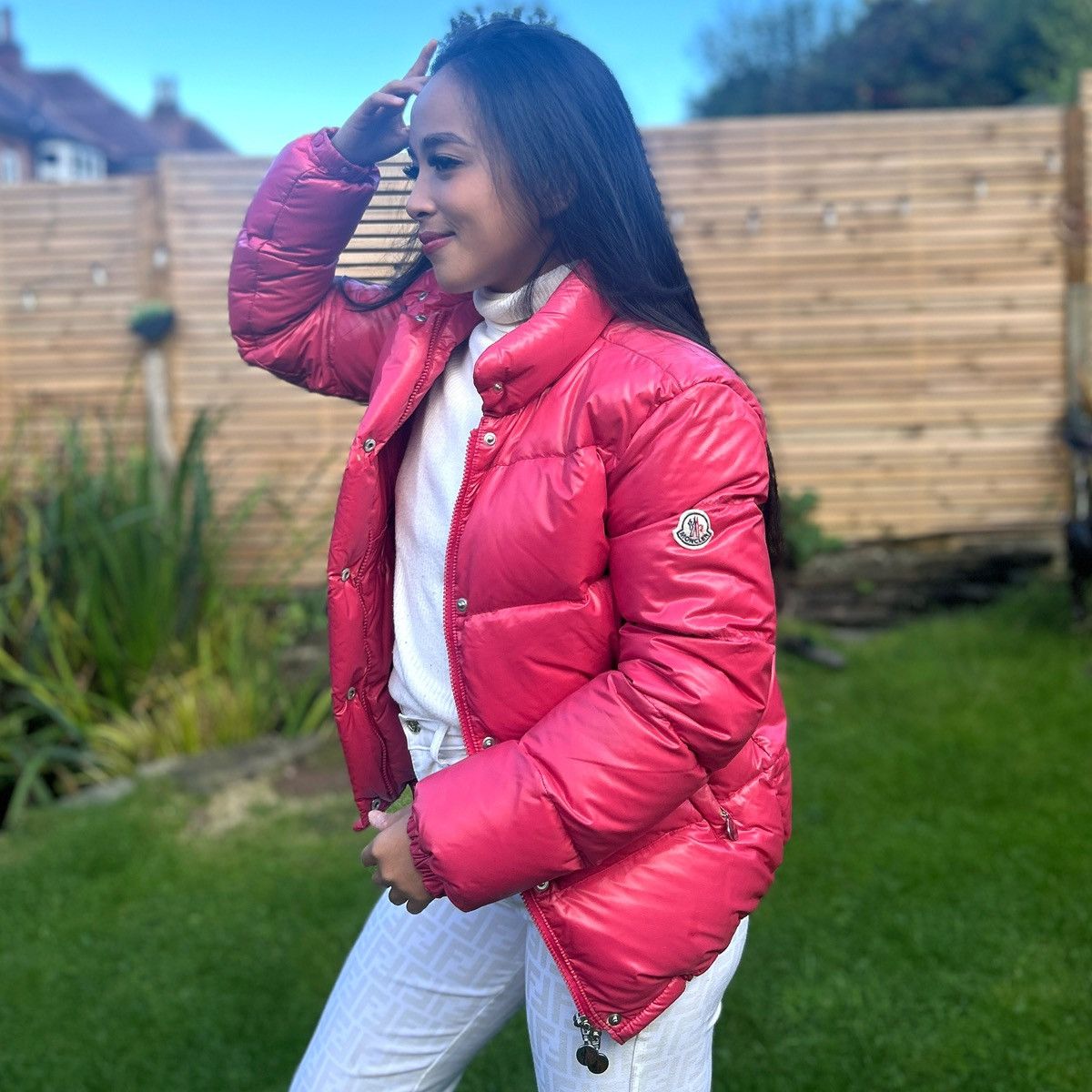 Moncler Pink Moncler Puffer Jacket (00) | Grailed