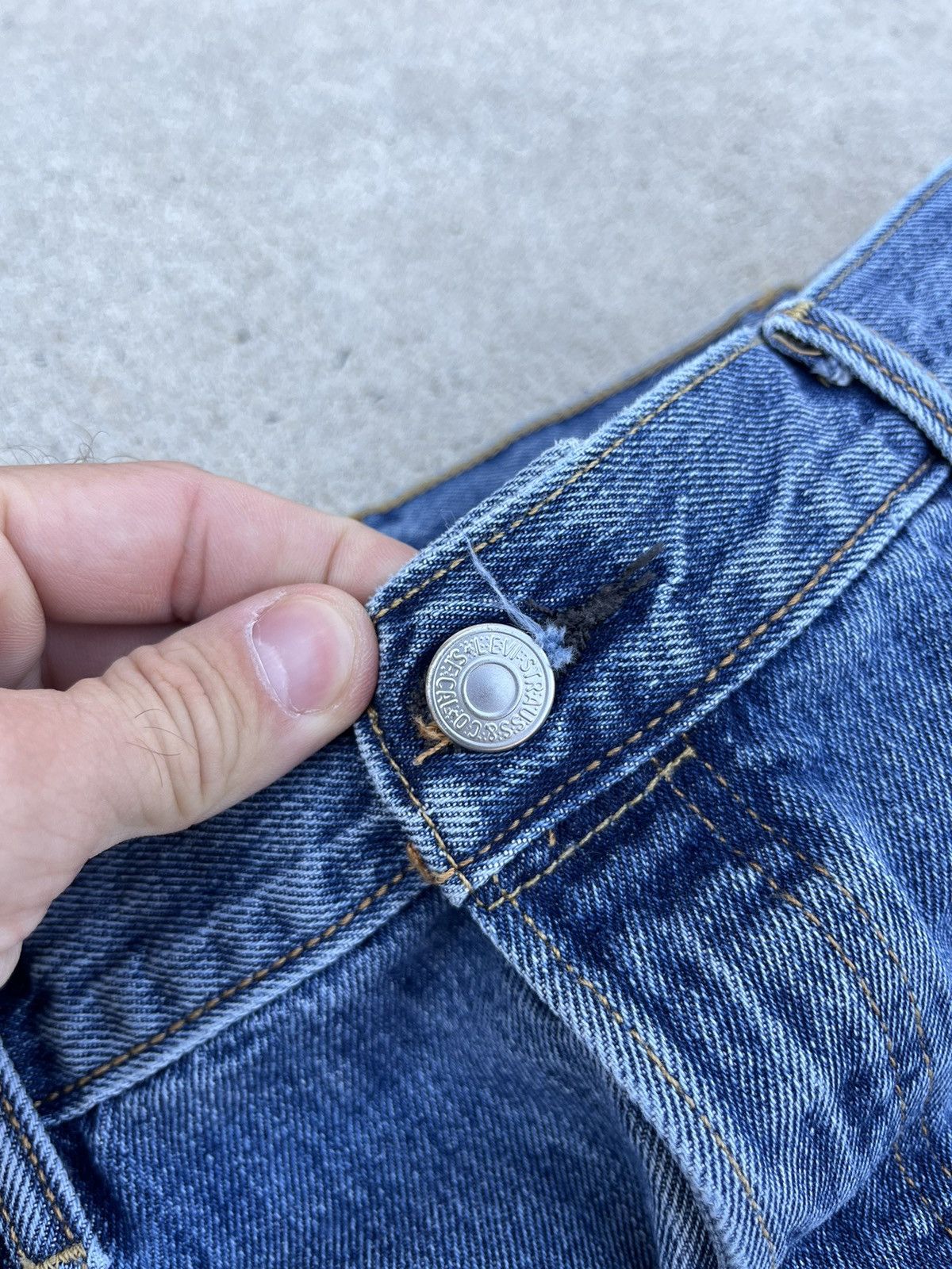 Levi's × Vintage Crazy Vintage Y2K Levi’s 501 Baggy Jeans Size US 40 / EU 56 - 5 Thumbnail