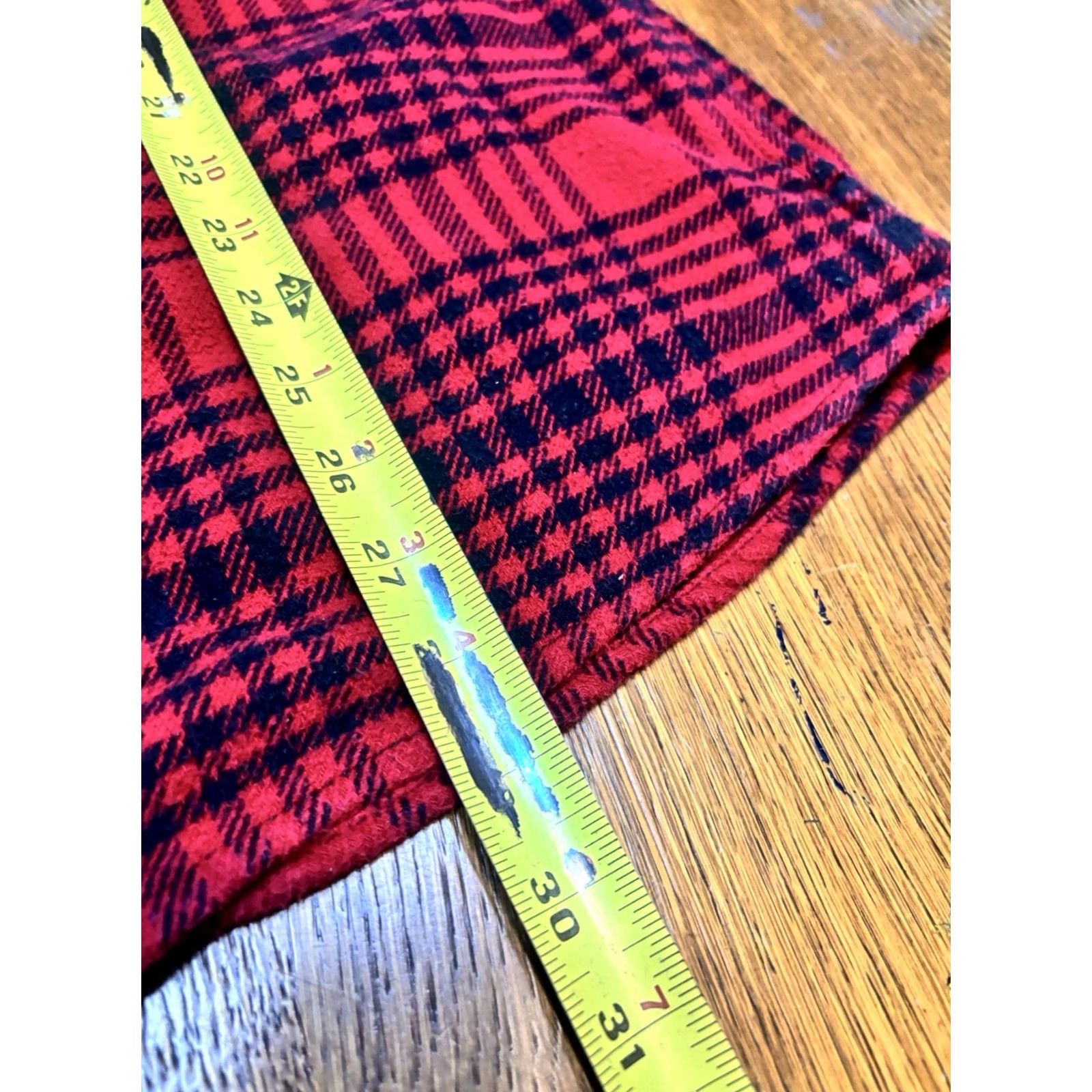 Vintage Woolrich Mens Plaid Flannel Shirt XL Red Button Down Size US XL / EU 56 / 4 - 4 Thumbnail