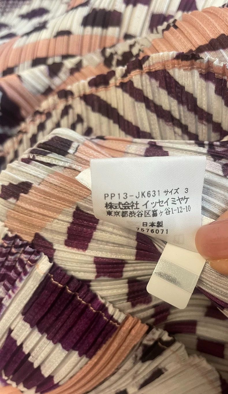 Issey Miyake issey miyake size:3 Pink and purple multicolored vest Size XXS / US 00 / IT 34 - 5 Thumbnail
