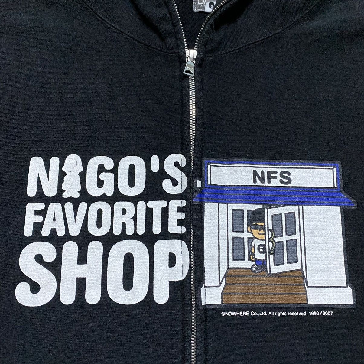 Bape Rare‼️🔥Bape NFS "Nigo’s Favorite Shop" Full Zipper Hoodie Size US M / EU 48-50 / 2 - 8 Thumbnail
