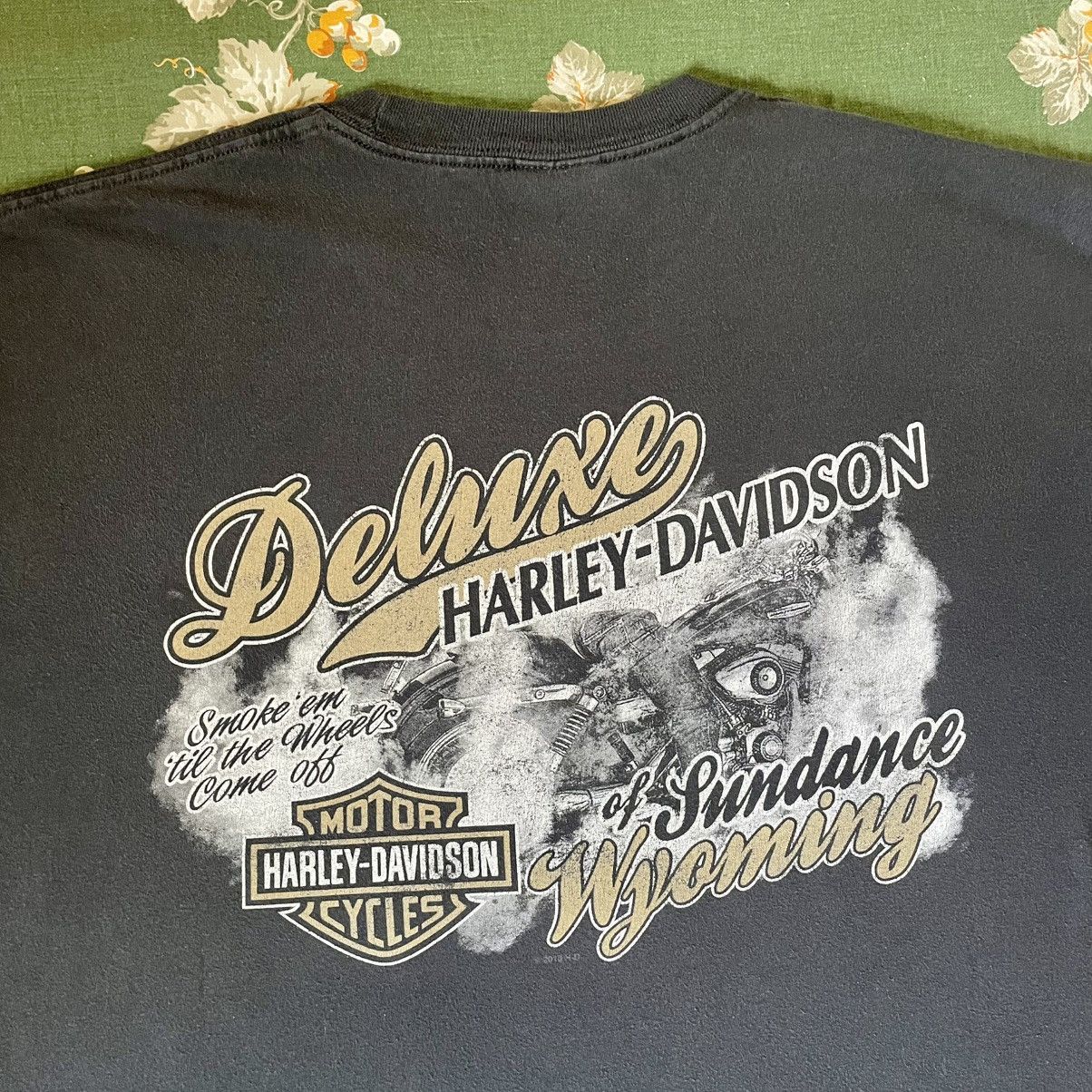 Hanes Vintage Harley Davidson Double Sided Skull Tee Size US XXL / EU 58 / 5 - 4 Thumbnail