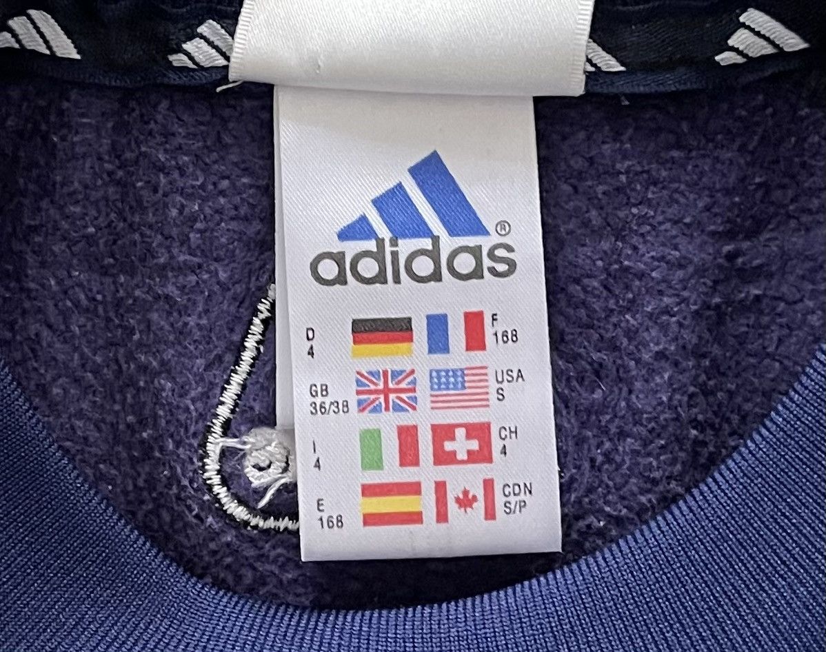 Adidas × Vintage Adidas Logo Sweatshirt Jacket Top Men's Size S Size US S / EU 44-46 / 1 - 5 Thumbnail