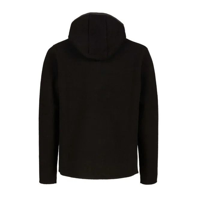 C.P. Company o1y1224 Embroidered Logo Hooded Sweater in Black Size US XL / EU 56 / 4 - 2 Thumbnail