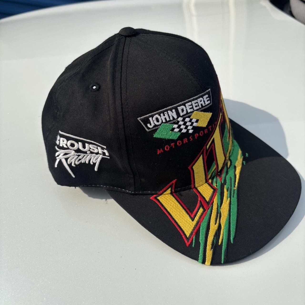 Chase Authentics Vintage John Deere Motorsports Chad Little #97 NASCAR Hat Size ONE SIZE - 2 Thumbnail