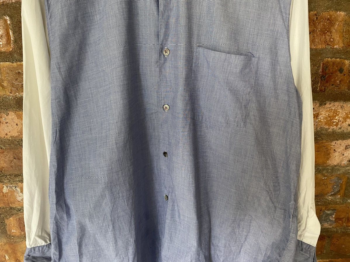 Comme des Garcons Homme 1990s CDG homme 2 tones button up Size US L / EU 52-54 / 3 - 4 Thumbnail