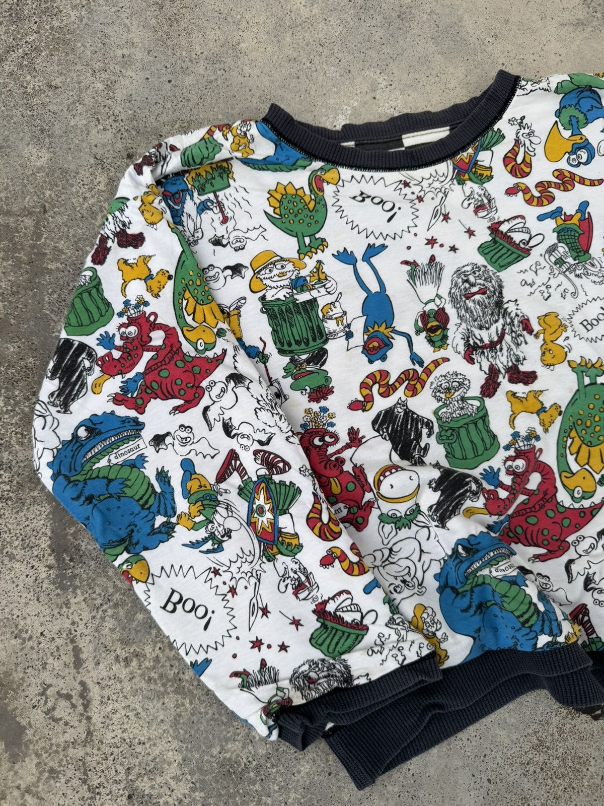 Vintage Vintage Japanese Horror Halloween Gyro Scope Boxy Crewneck Size US M / EU 48-50 / 2 - 2 Thumbnail