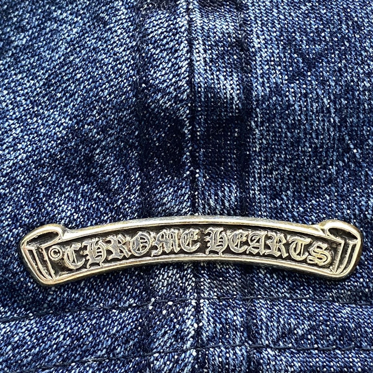 Chrome Hearts Chrome Hearts Slouchy 5 Panel Cap denim Size ONE SIZE - 6 Thumbnail