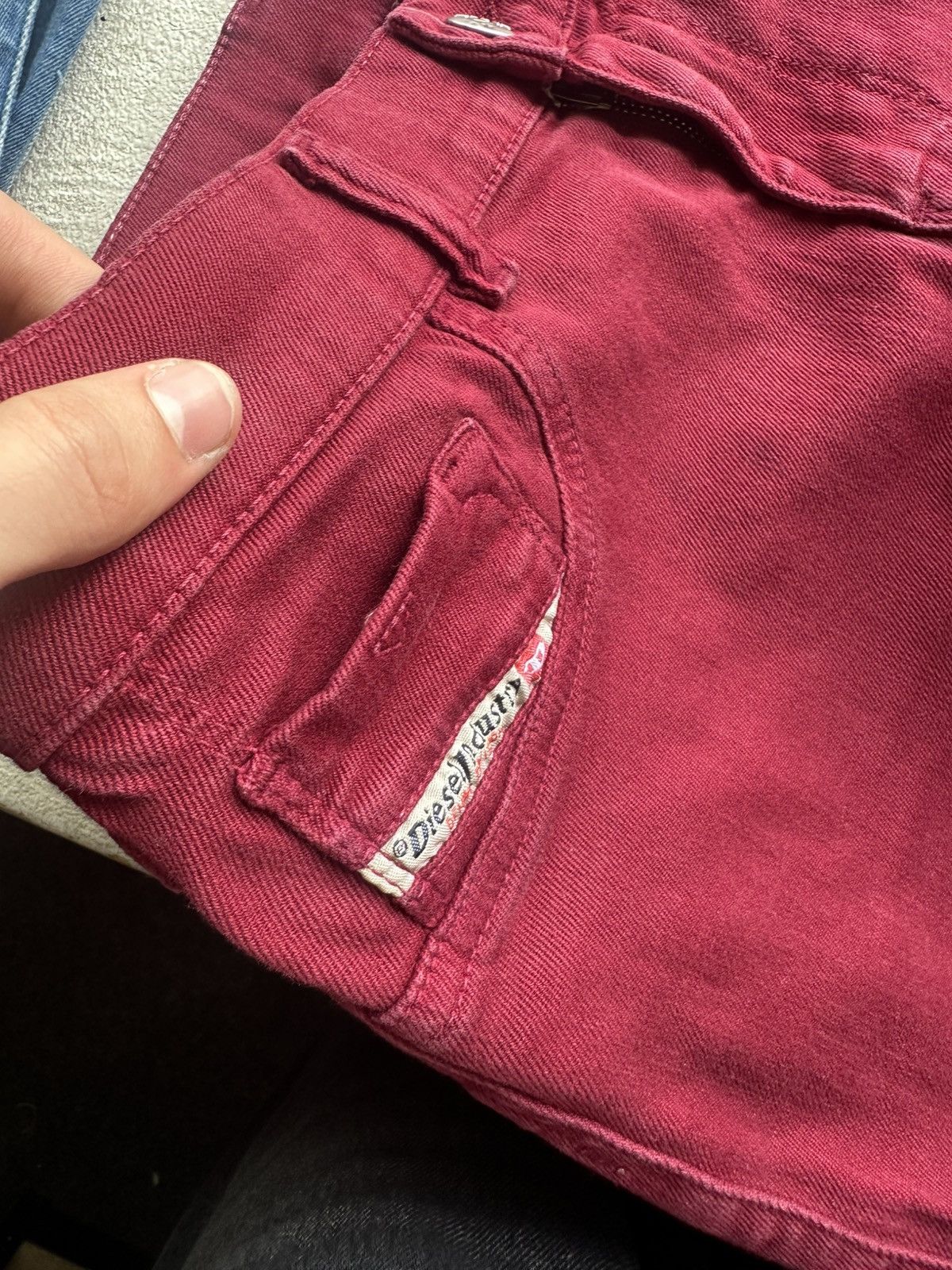 Diesel 🚨Gothic Diesel Regular Slim relax Flared Jeans Womens Size 30" / US 8 / IT 44 - 8 Thumbnail