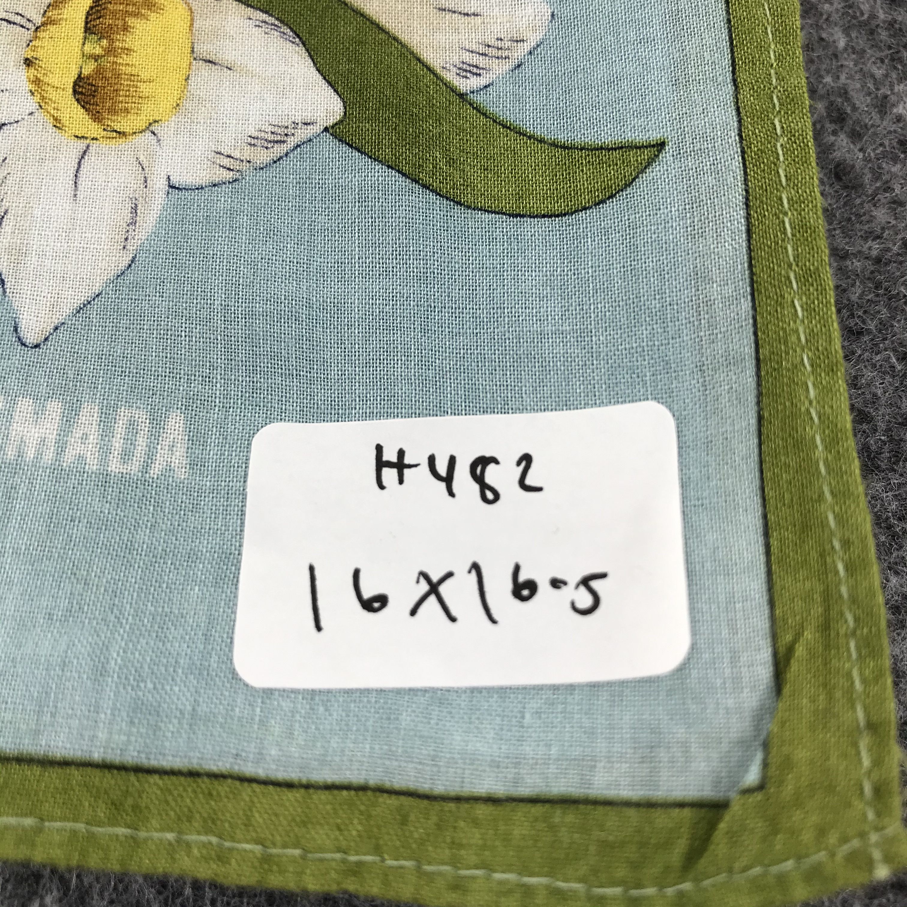Junko Shimada Junko Shimada Floral Handkerchief Neckerchief Bandana H482 Size ONE SIZE - 7 Thumbnail