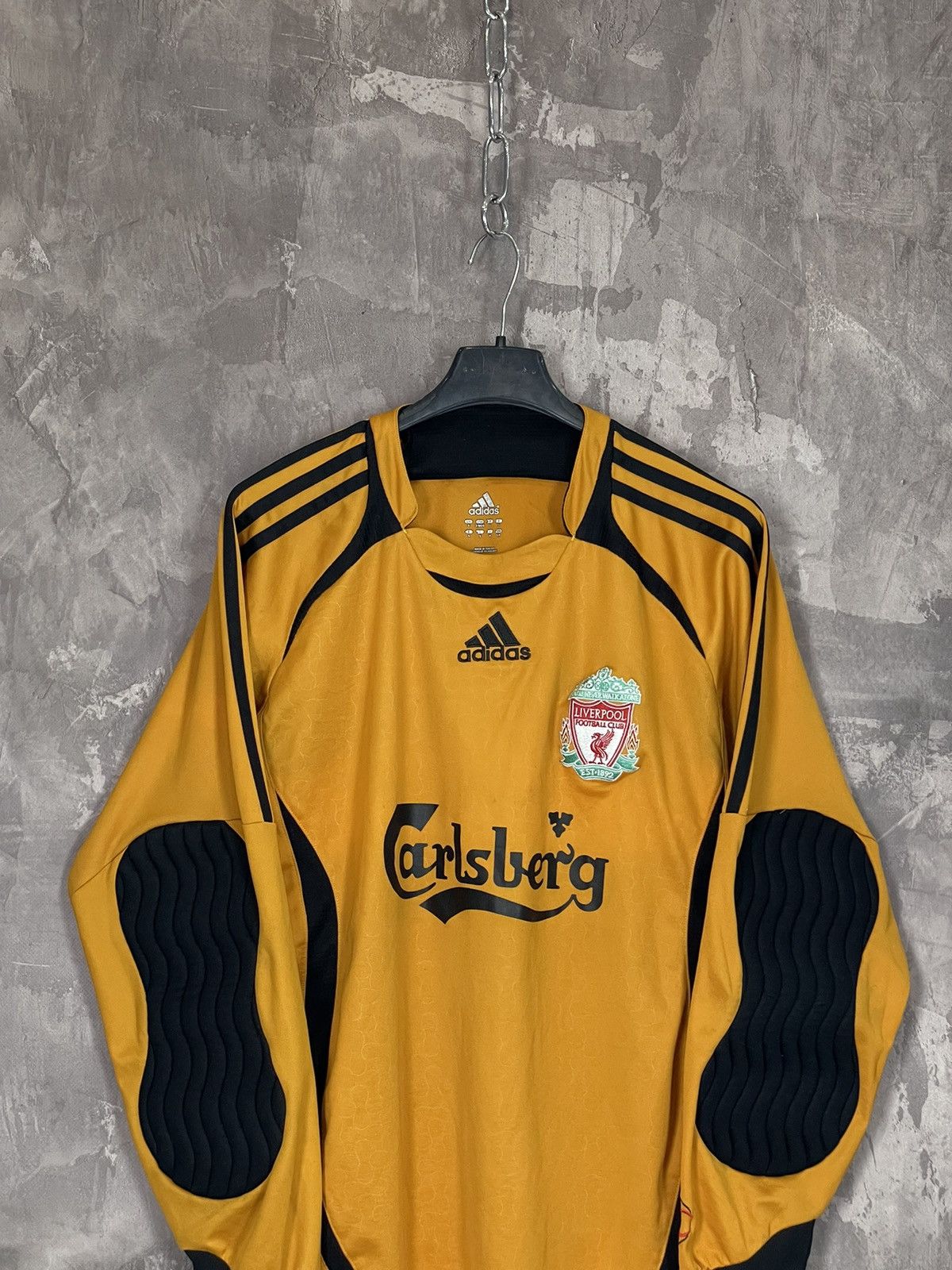 Adidas × Vintage 2007 Vintage Liverpool Adidas Soccer Jersey Long Sleeve Size US S / EU 44-46 / 1 - 2 Thumbnail