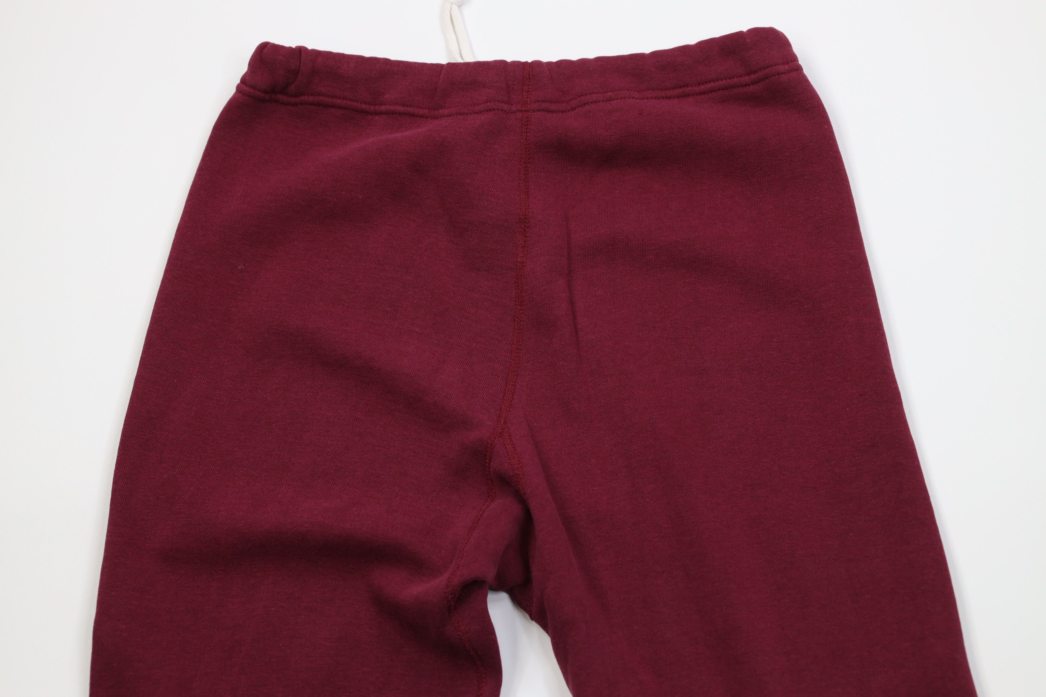 Vintage Vintage 70s Streetwear Gusset Sweatpants Joggers Maroon USA Size US 36 / EU 52 - 8 Thumbnail