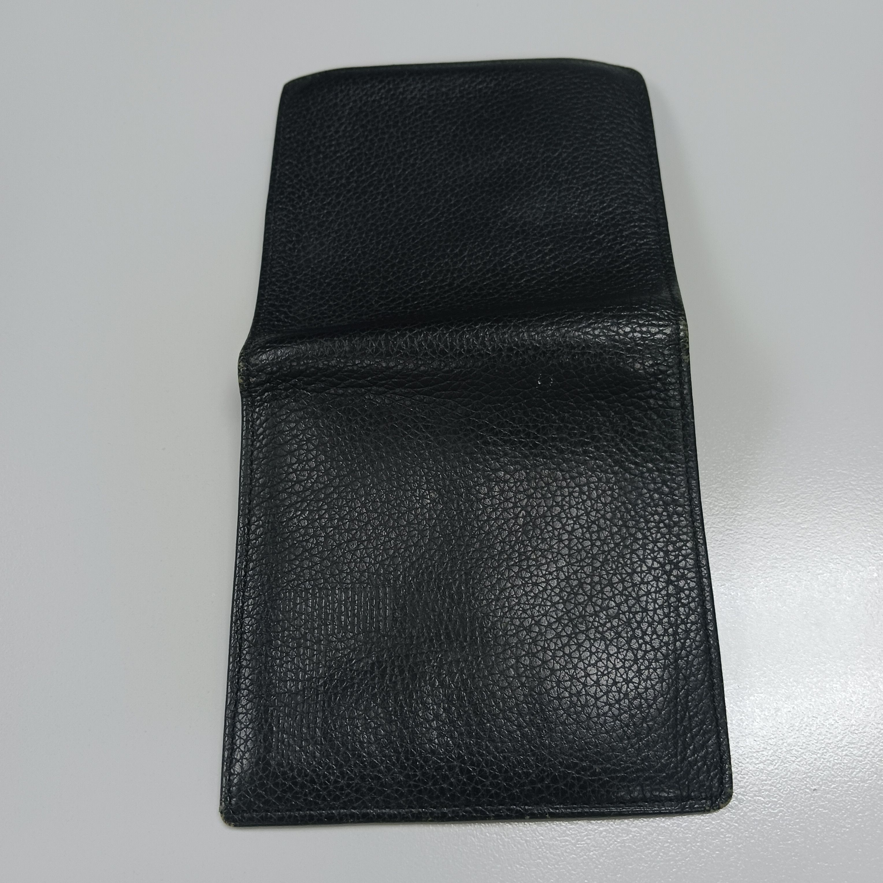 Lancel Vintage LANCEL PARIS Two Folded Logo Leather Wallet Size ONE SIZE - 3 Thumbnail