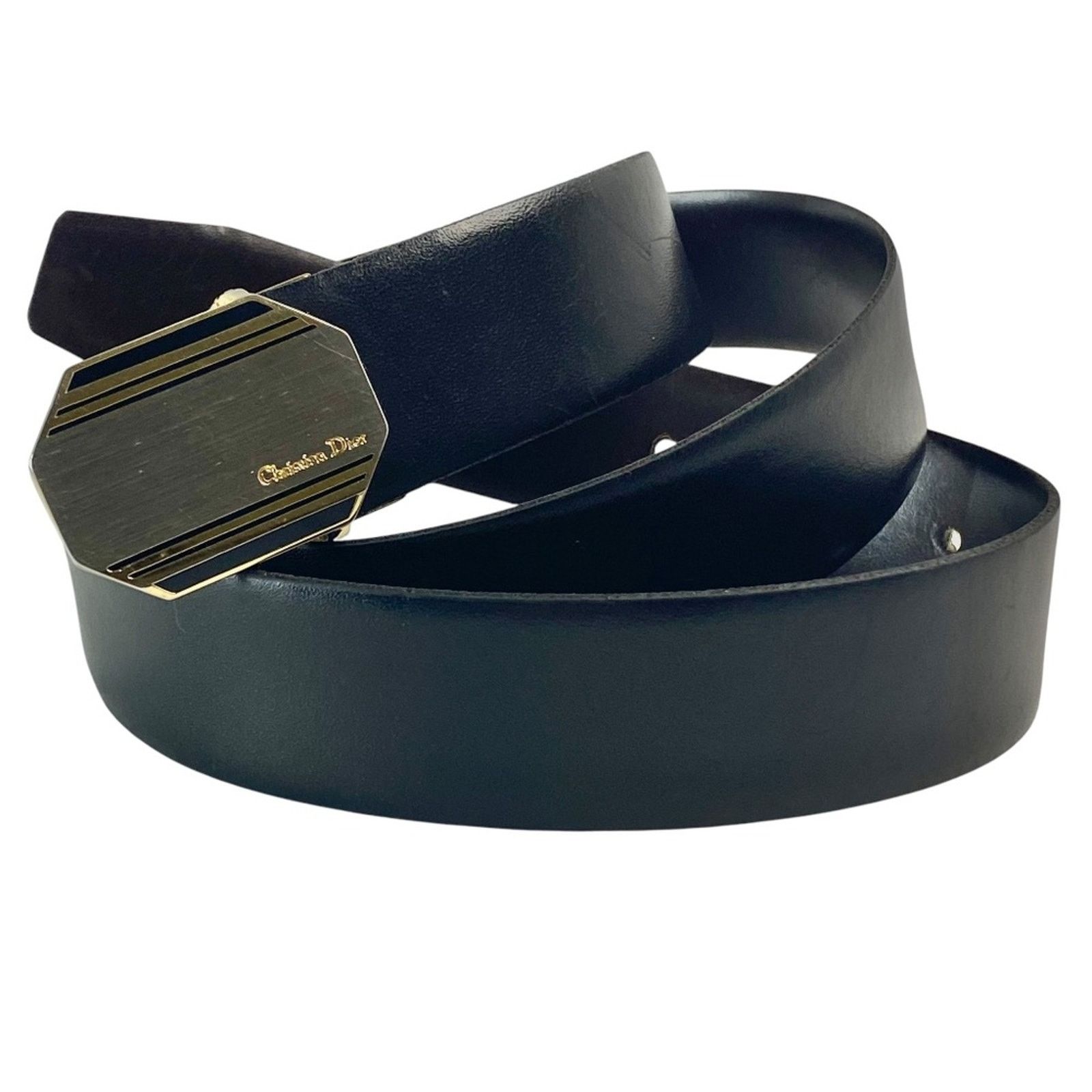 小物 Shawn Stussy Belt DIOR x Shawn Stussy Leather Belt - Black Belts, Accessories