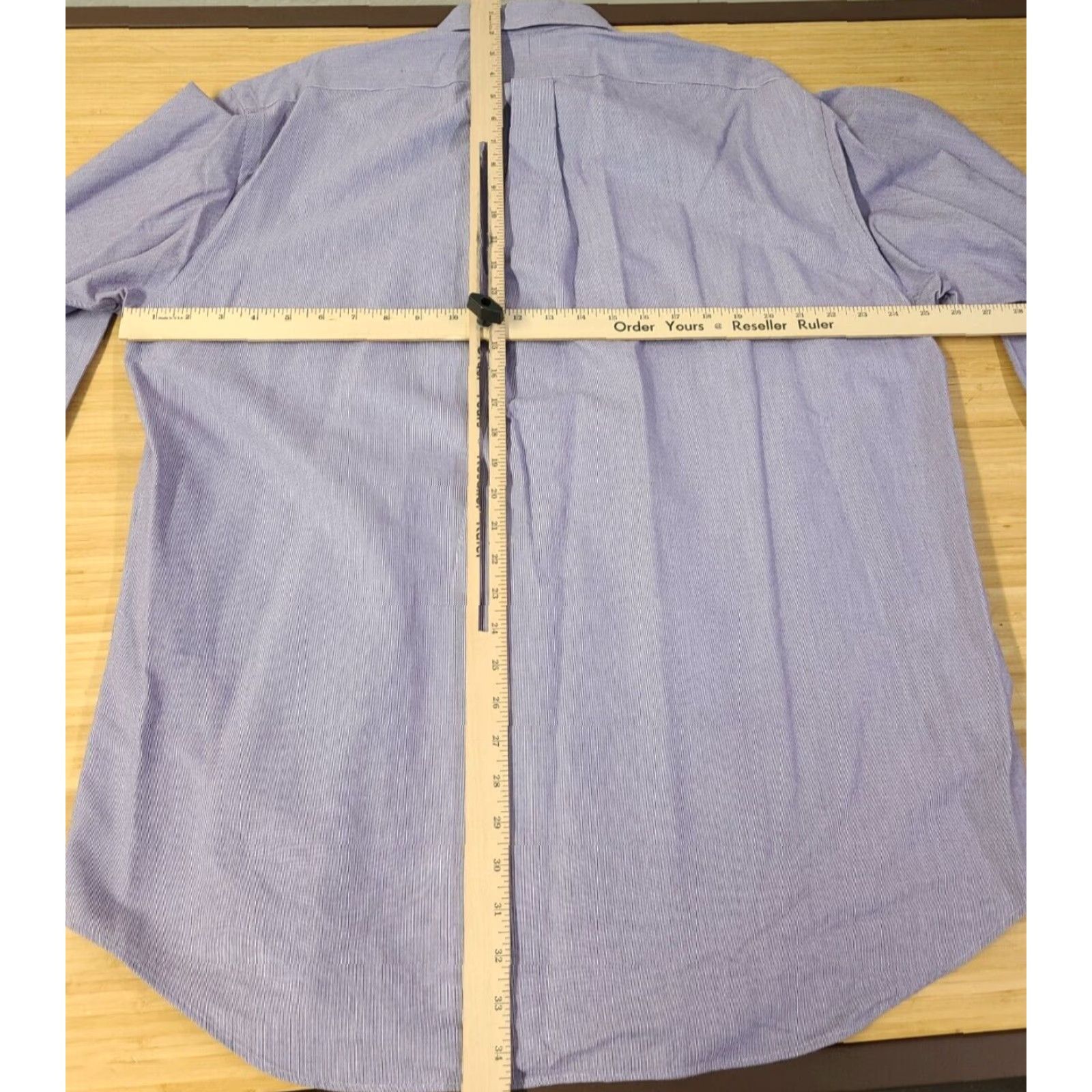 Polo Ralph Lauren Polo Ralph Lauren Shirt Men's Purple Square L Long Sleeve Button-Down Collared Knit Cotton Embroidered Logo Classic Size US L / EU 52-54 / 3 - 7 Thumbnail