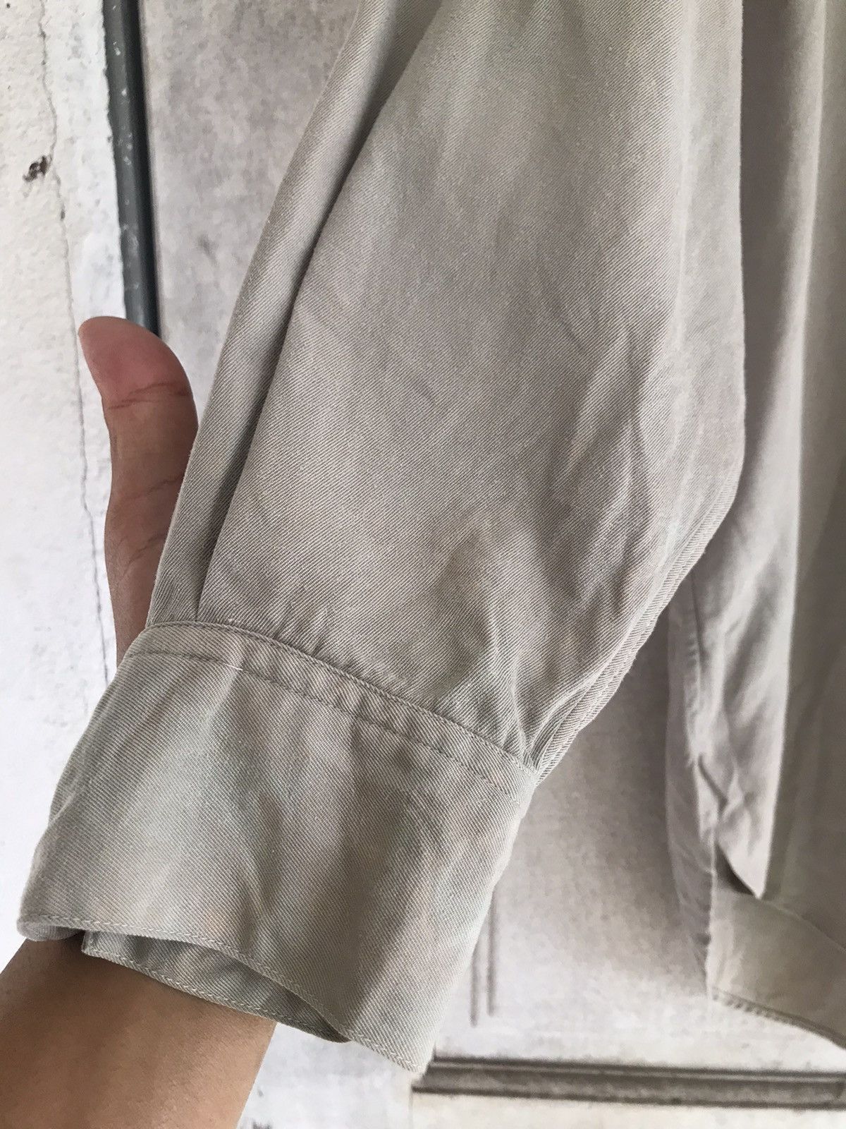 Yohji Yamamoto Rusty Y’s for men mandarin colar pullover button shirt Size US M / EU 48-50 / 2 - 3 Thumbnail