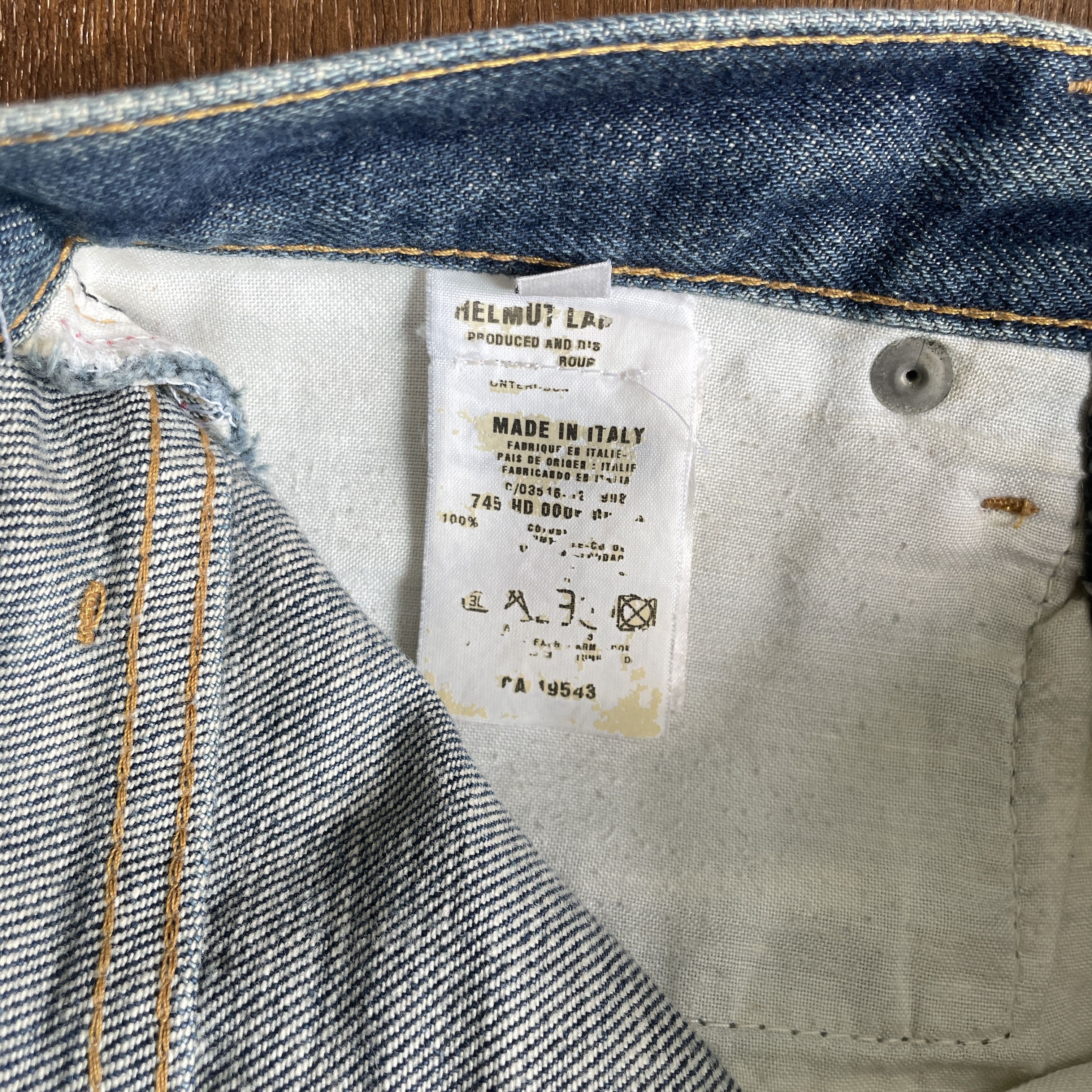 Helmut Lang HELMUT LANG 1999 Classic Cut Denim Size US 28 / EU 44 - 10 Thumbnail