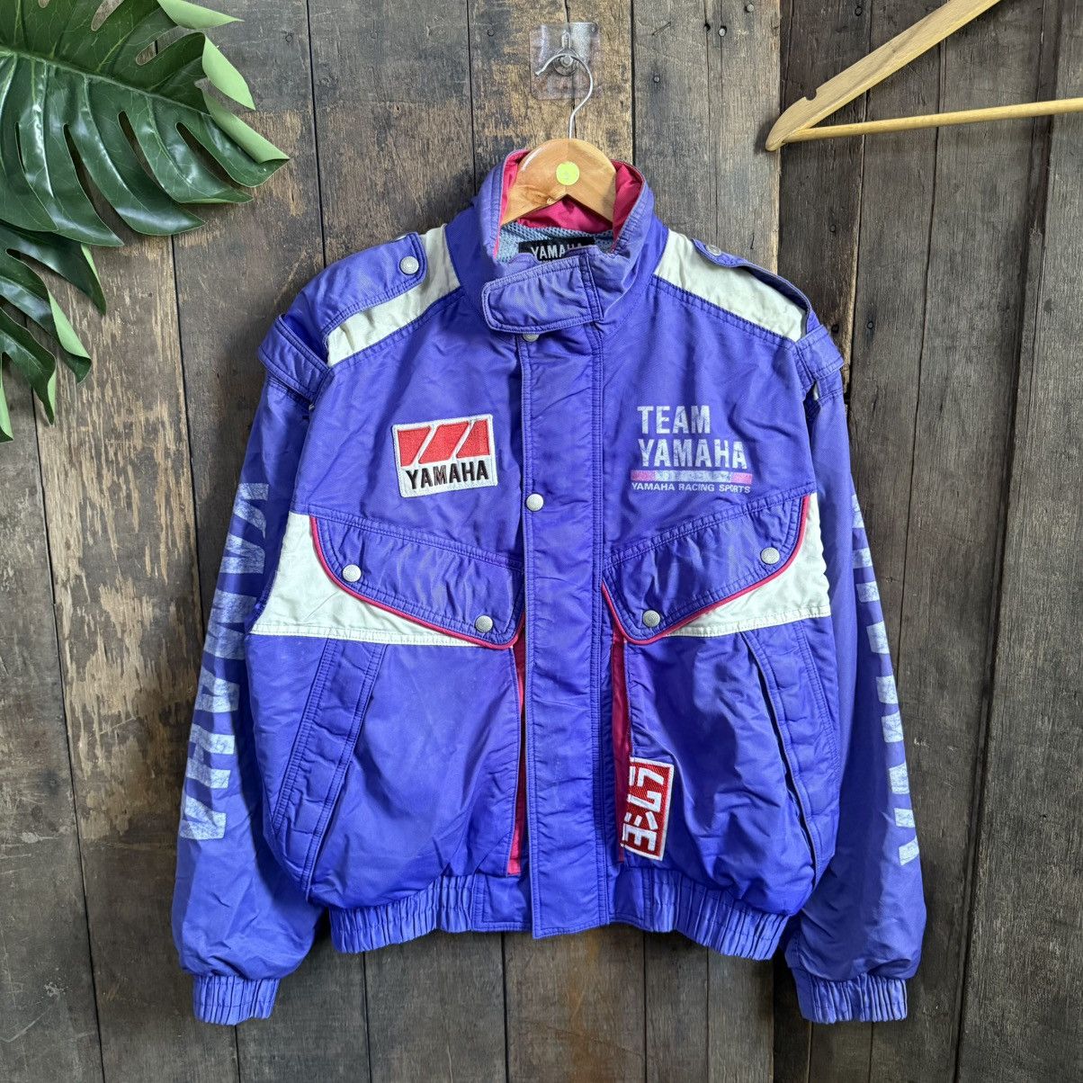 Yamaha Vintage Team Yamaha Racing Sport Bomber Jacket Size US L / EU 52-54 / 3 - 1 Thumbnail