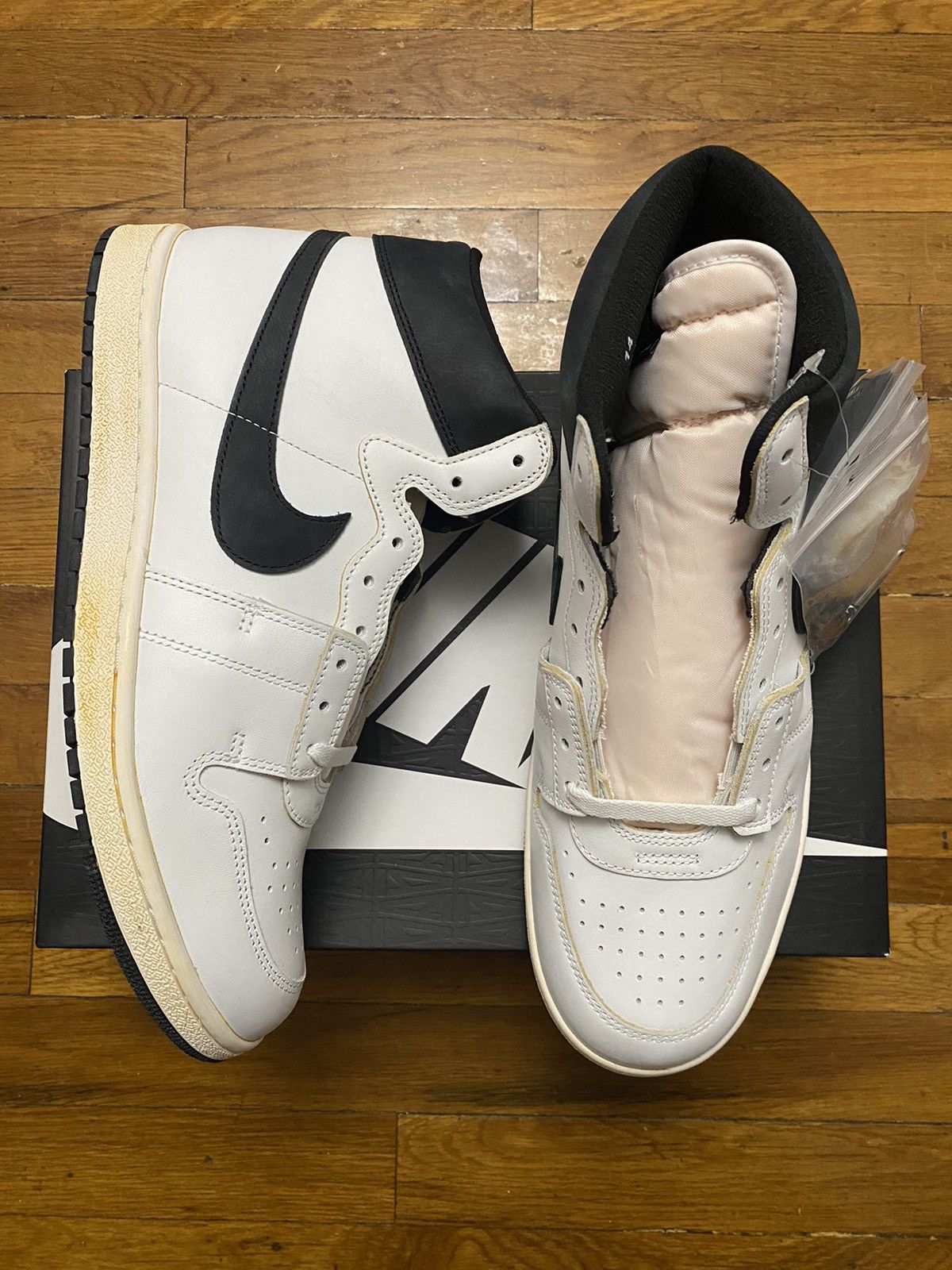A Ma Maniere × Jordan Brand × Nike Size 14 - Jordan Air Ship x A Ma Maniere Black Oreo Men's Size US 14 / EU 47 - 1 Thumbnail
