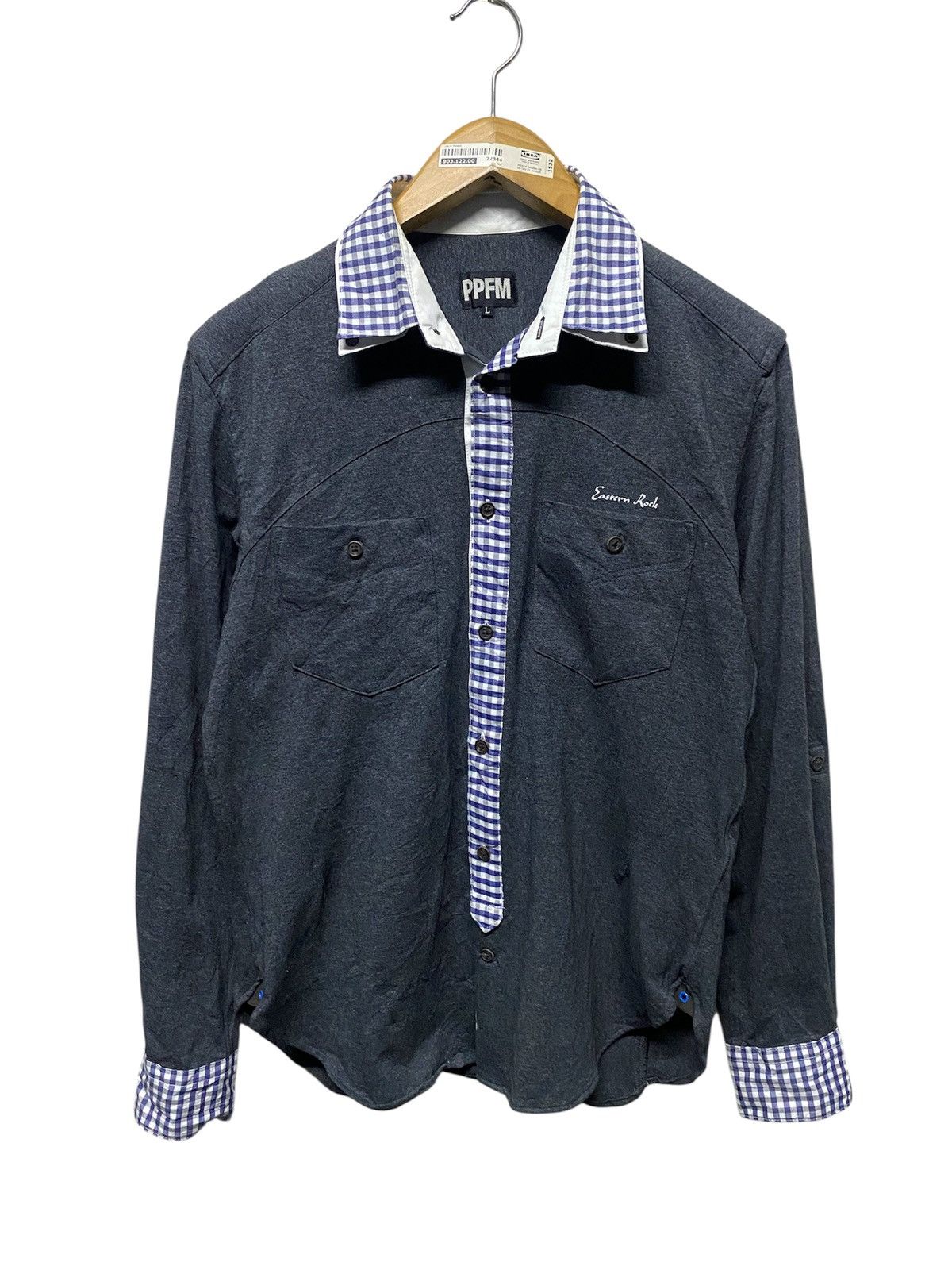 PPFM ❗️OFFER❗️PPFM Double Collar Eastern Rock Shirt Size US L / EU 52-54 / 3 - 1 Thumbnail