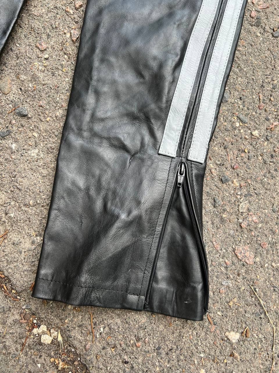 Leather × Vintage Vintage Y2K Motorcycle Leather Opium Pants Carti Style Size US 34 / EU 50 - 3 Thumbnail