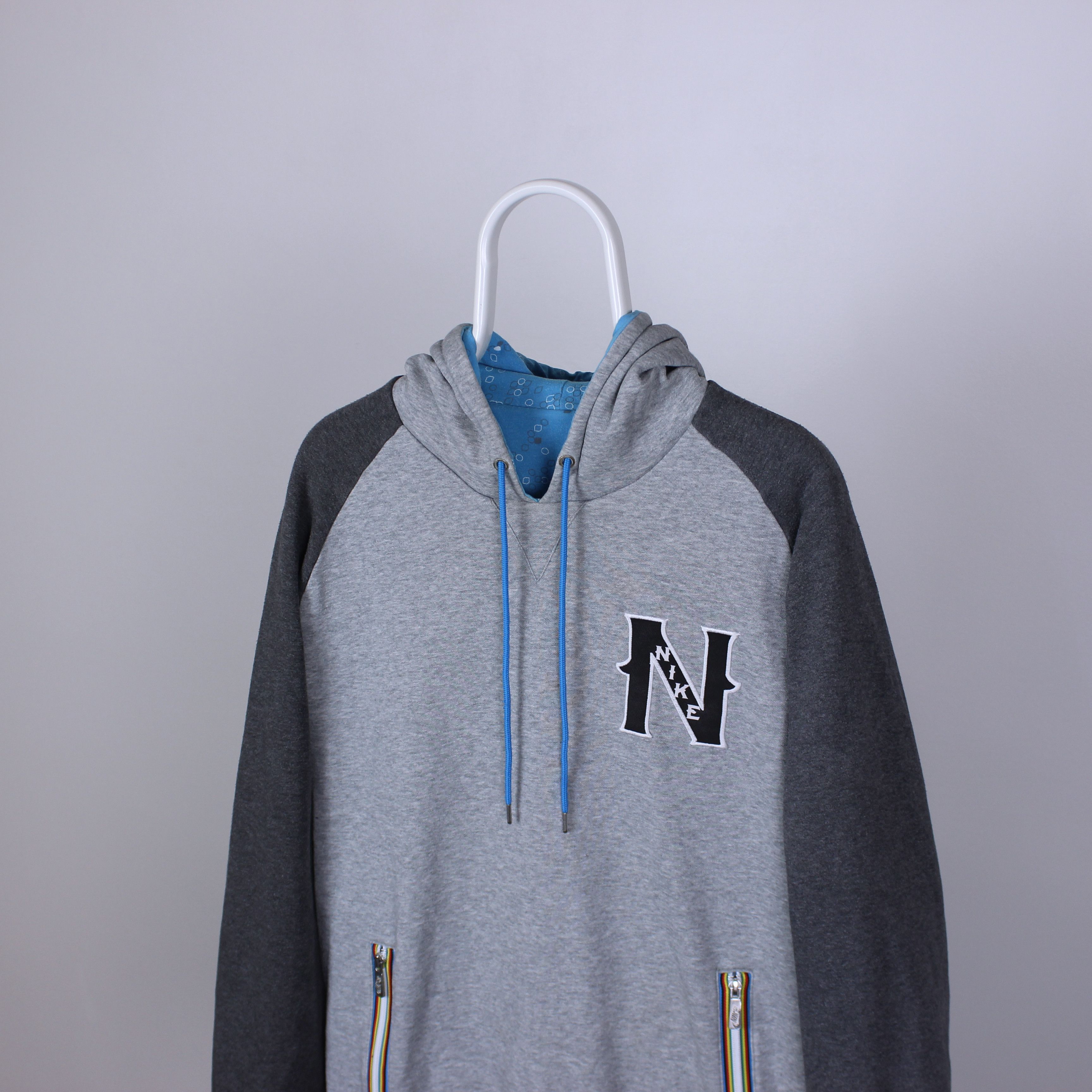 Nike Nike reversible hoodie men vintage drill L XL Size US L / EU 52-54 / 3 - 3 Thumbnail