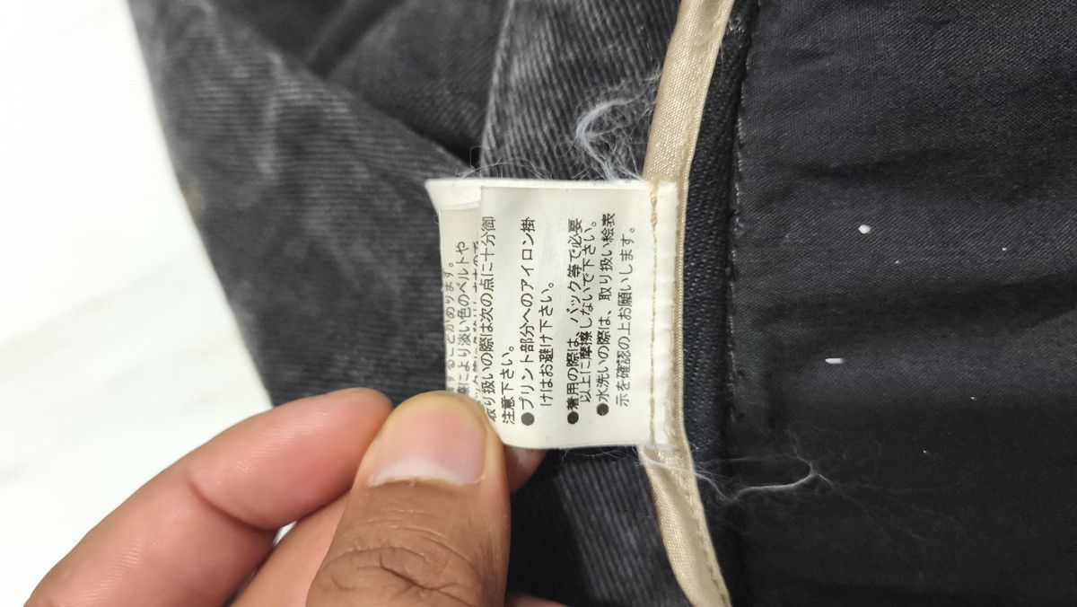Japanese Brand Jeans Denim Custom Culture Y2K Black Camo Size US 40 / EU 56 - 8 Thumbnail