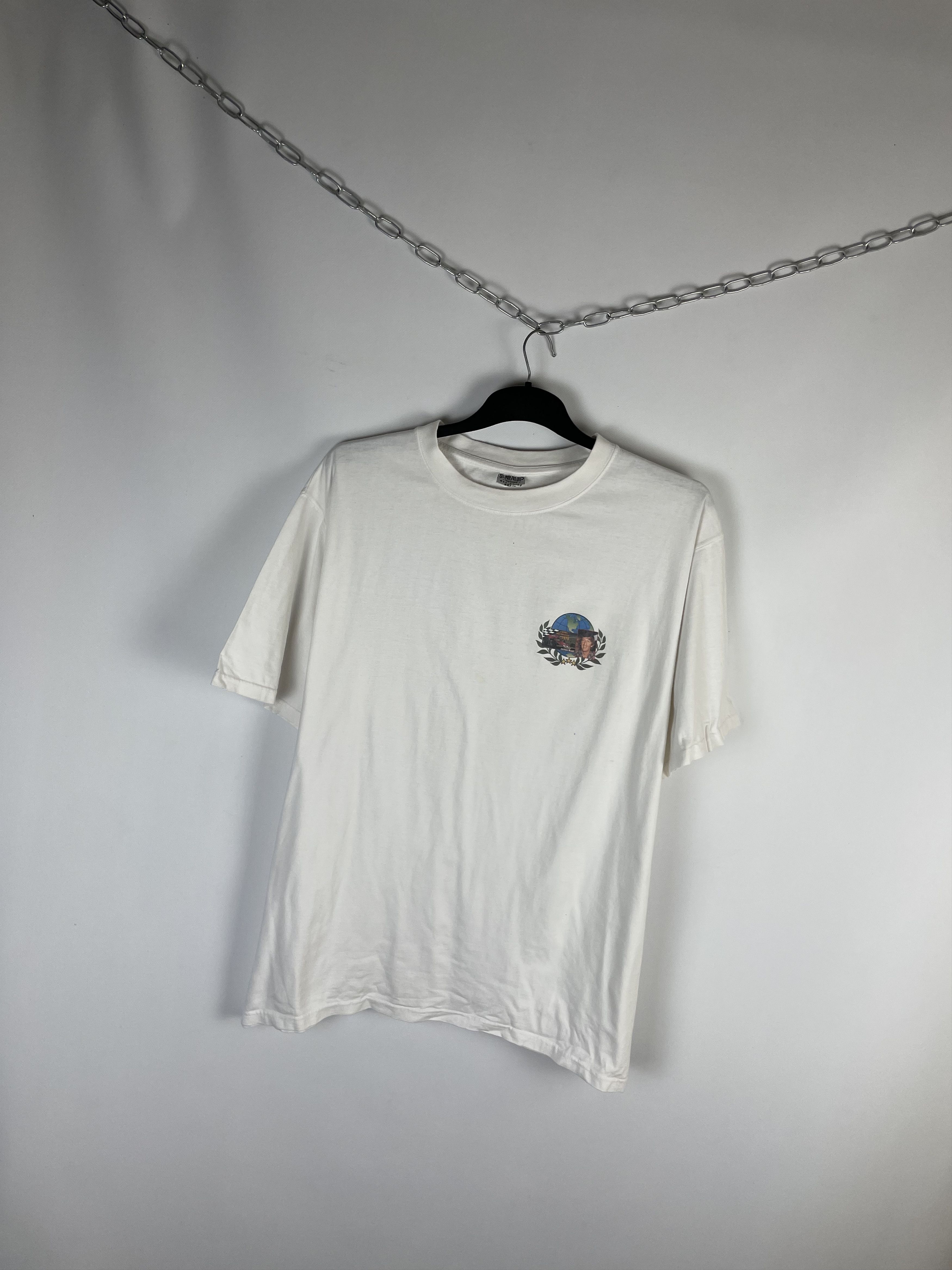 Formula 1 Vintage Jochen F1 White Tee Size US XXL / EU 58 / 5 - 2 Thumbnail