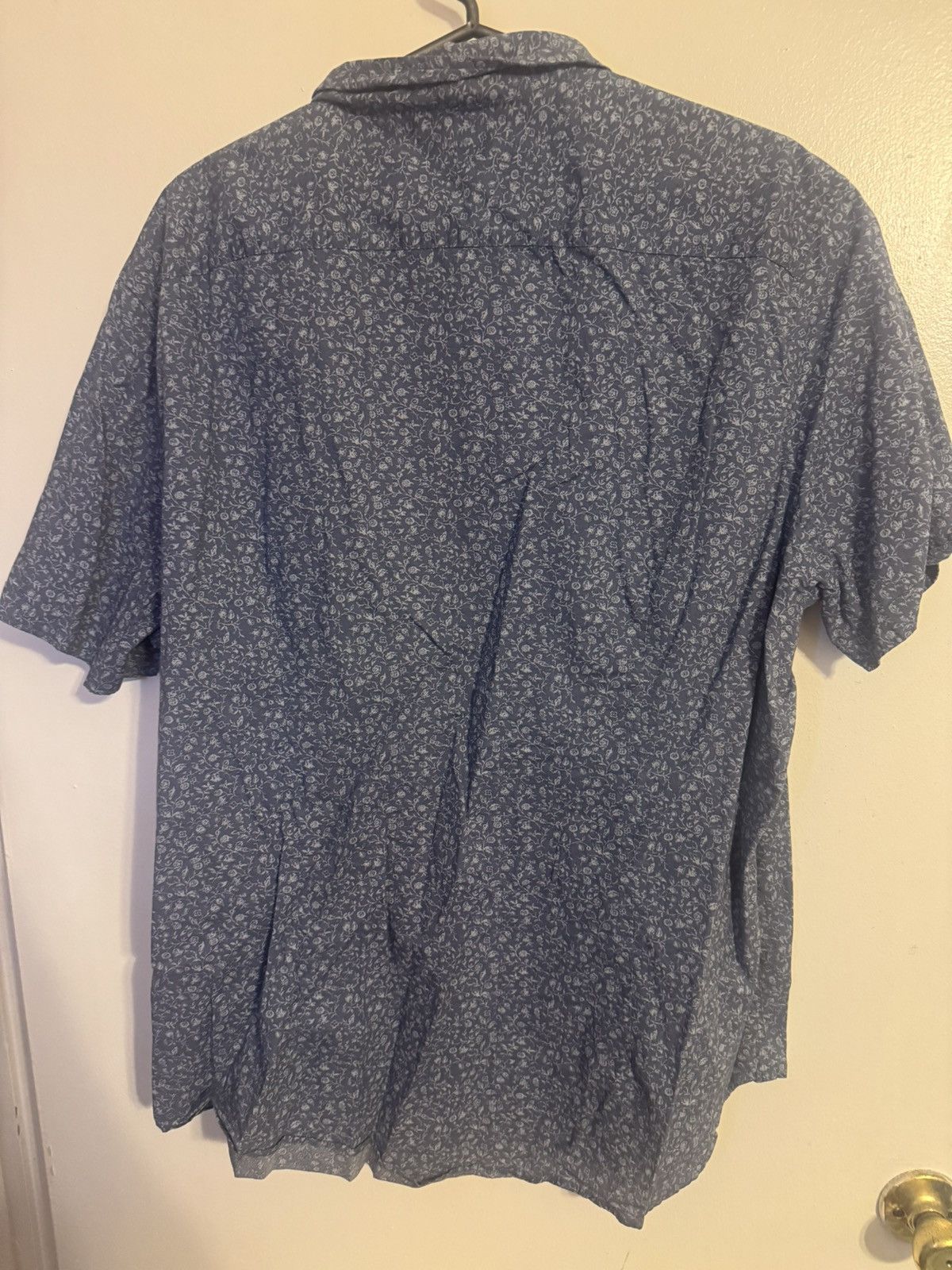 John Varvatos John Varvatos USA Men’s XXL Blue Floral Short Sleeve Size US XXL / EU 58 / 5 - 4 Thumbnail