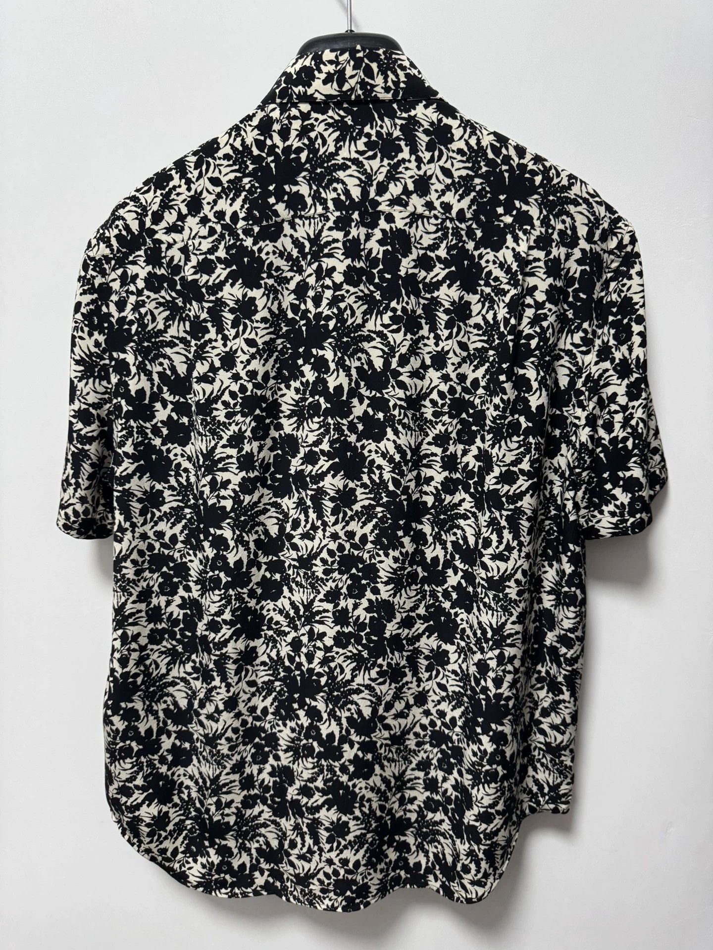 Saint Laurent Paris Saint Laurent Silk Artistic All-Over Floral Print Shirt Size US M / EU 48-50 / 2 - 2 Thumbnail