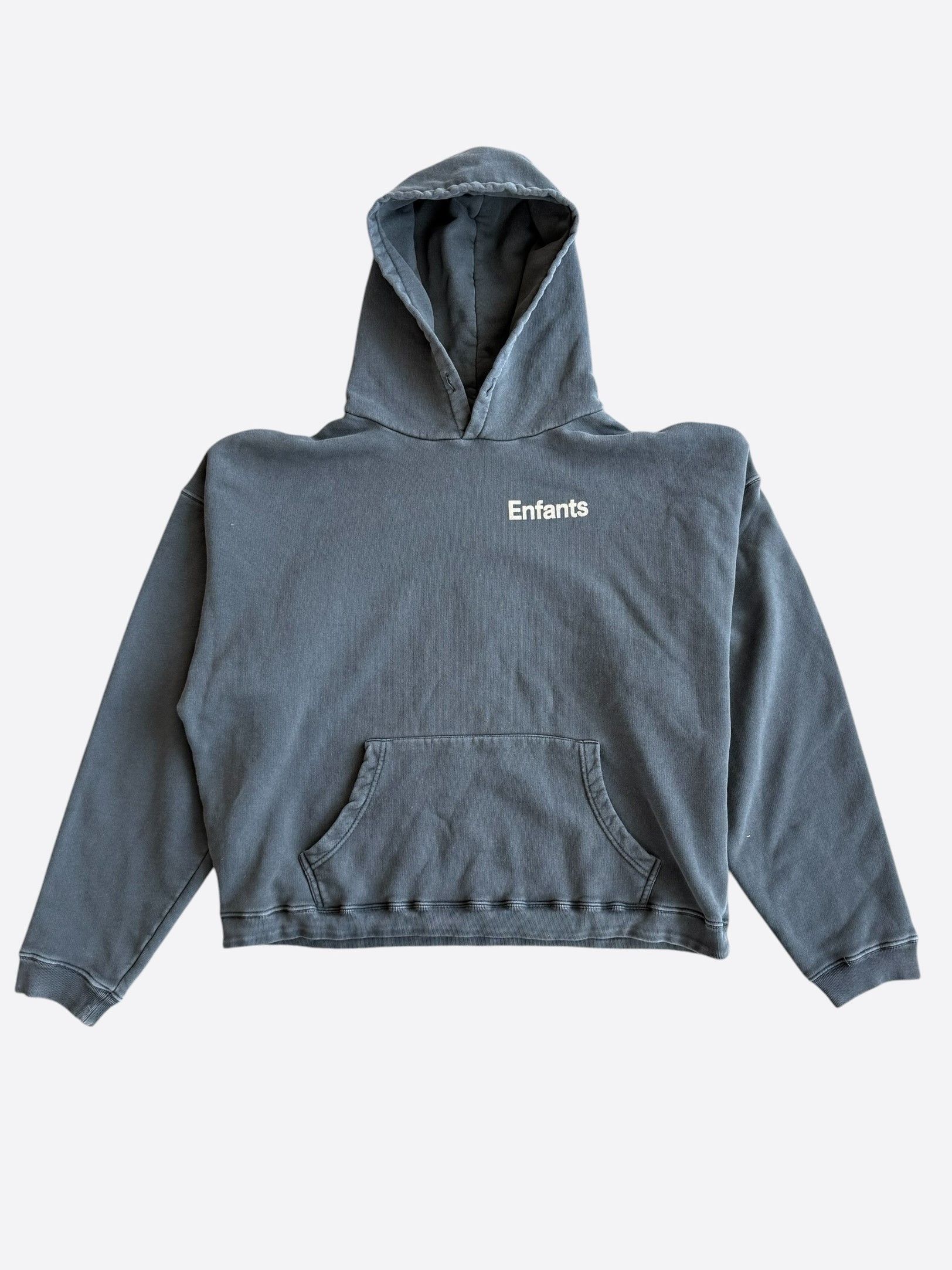 Enfants Riches Deprimes Faded Black & White Turned On World Hoodie Size US XL / EU 56 / 4 - 1 Thumbnail