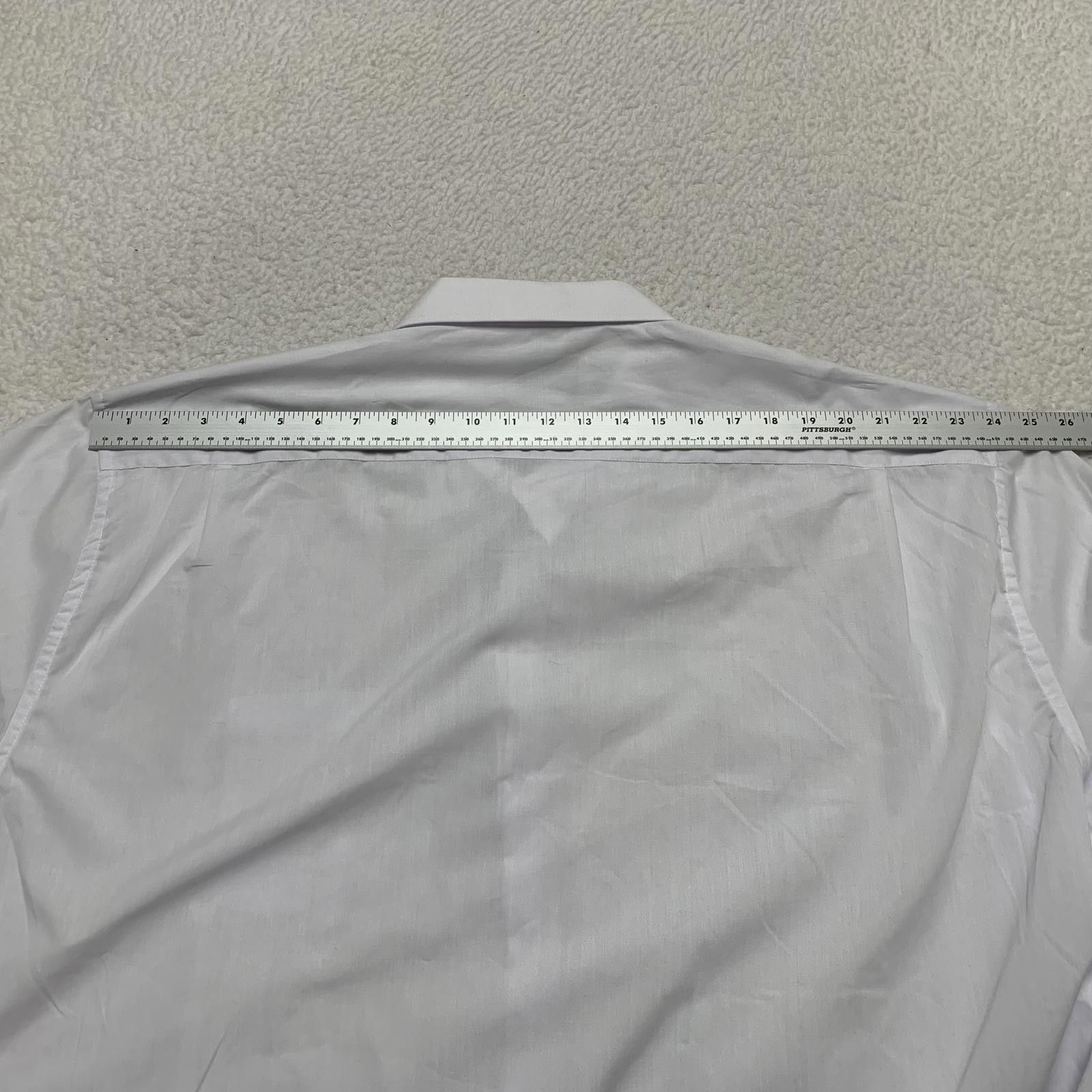 Other Boltini 4XL White Classic Fit Button Dress Shirt Size US XXL / EU 58 / 5 - 3 Thumbnail