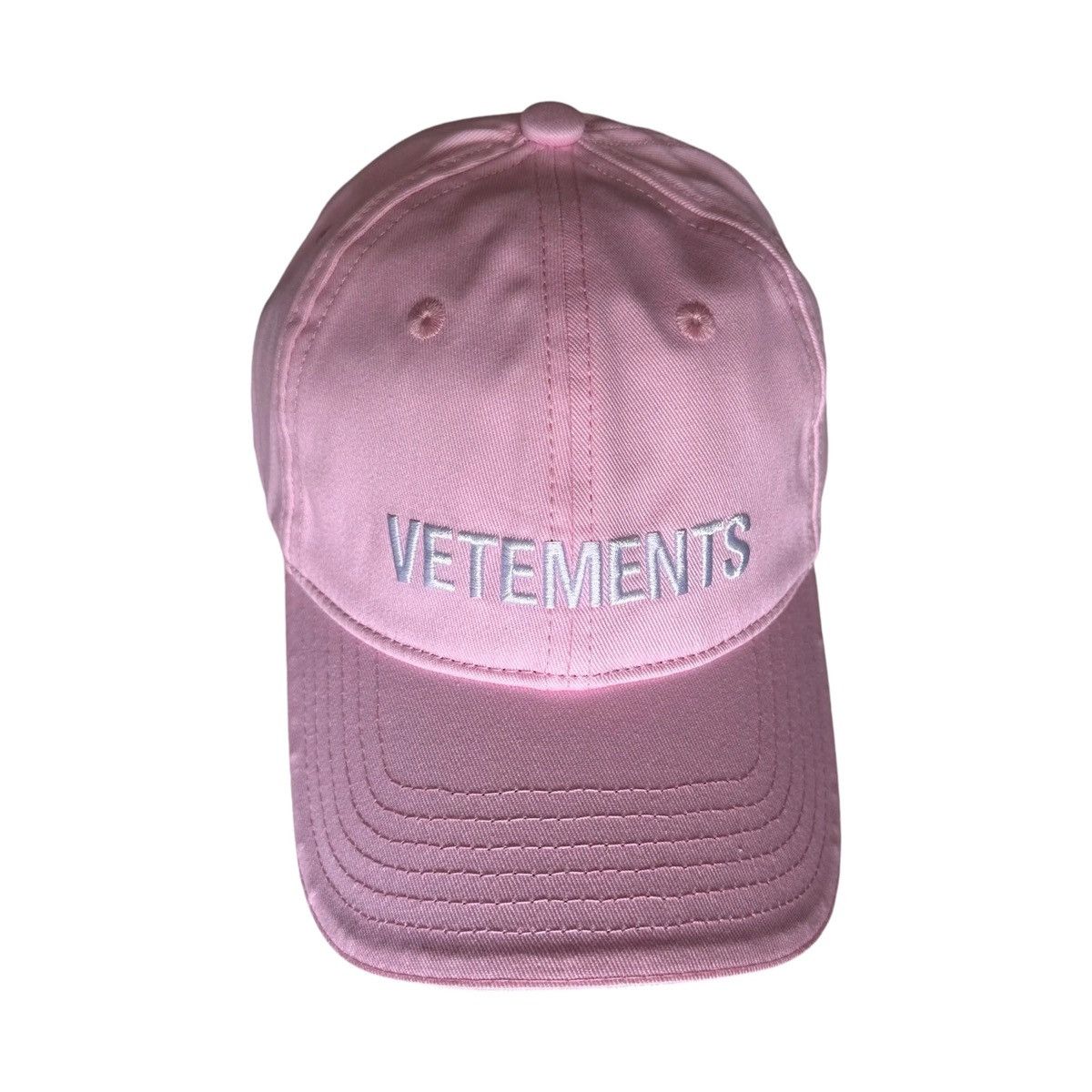 Vetements Vetements Iconic Logo Cap Baby Pink Size ONE SIZE - 1 Thumbnail