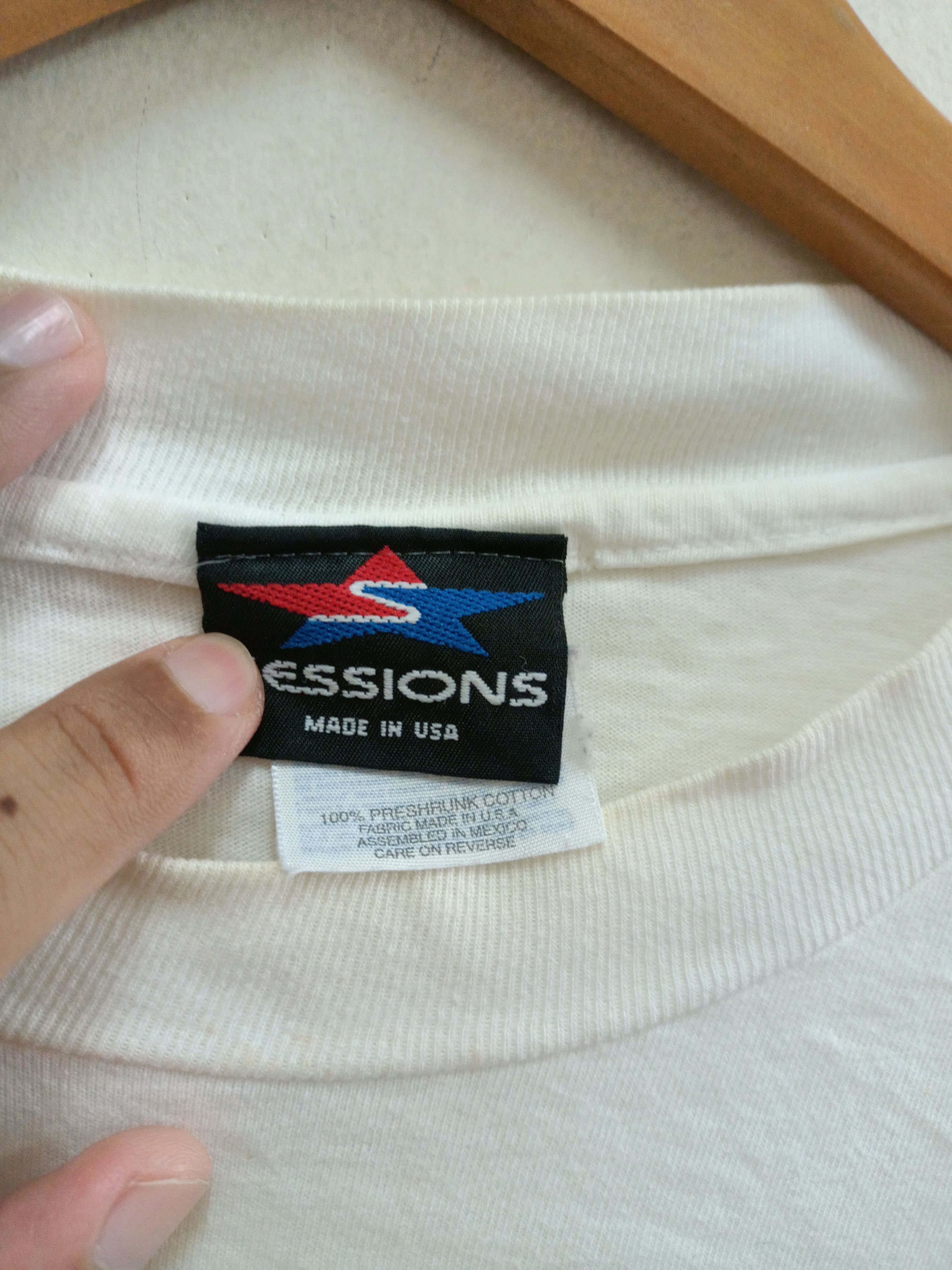 Sessions Vintage Sessions surfing t-shirt Made in Usa Size US L / EU 52-54 / 3 - 3 Thumbnail