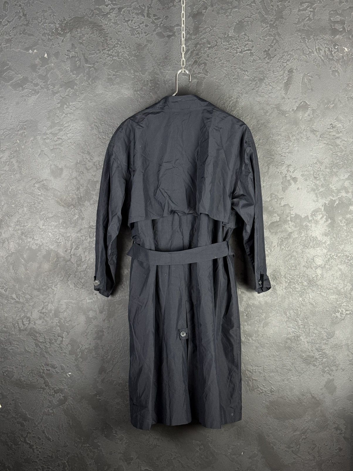 Herno HERNO Vintage Made in Italy Light Belted Trench Coat Size L / US 10 / IT 46 - 7 Thumbnail
