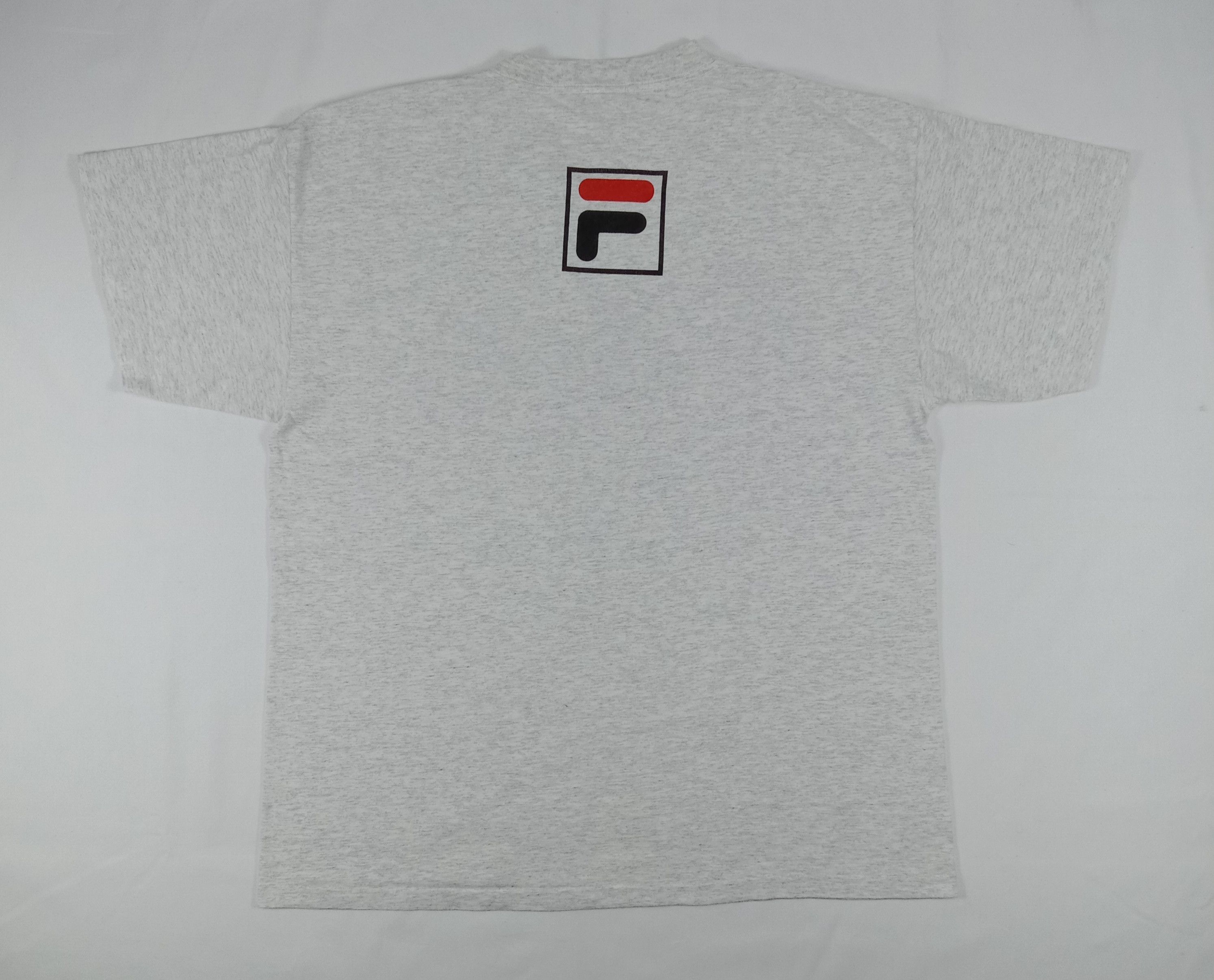 Fila Vintage 90s Fila Made In USA Logo T Shirt Size US XL / EU 56 / 4 - 5 Thumbnail