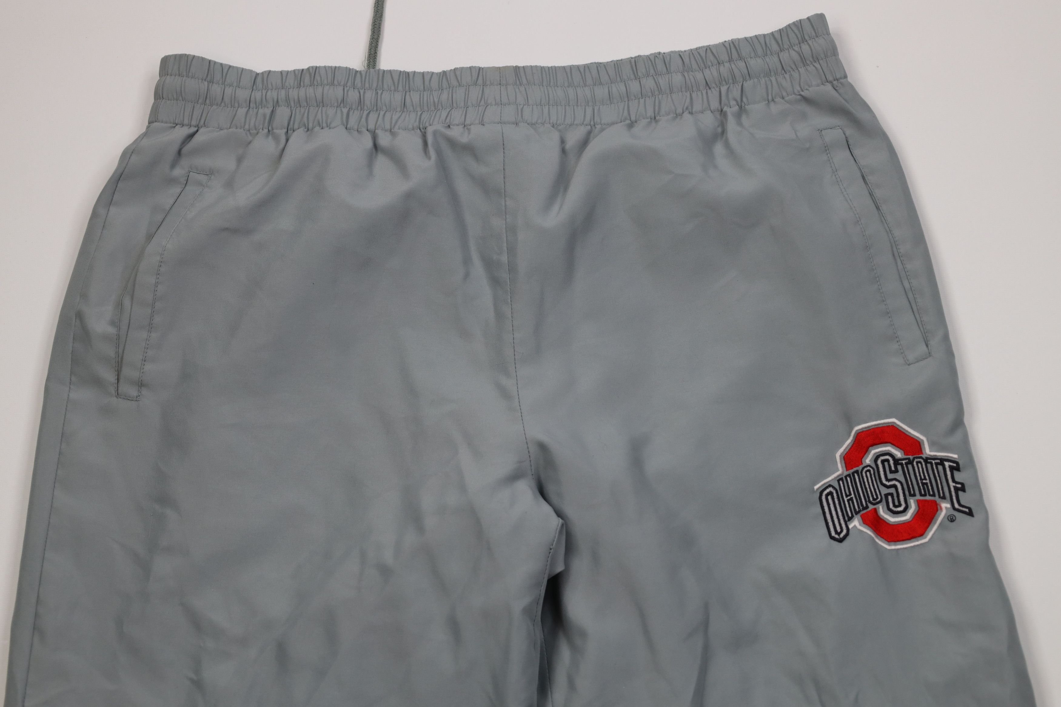 Vintage Vintage 90s Y2K Ohio State University Lined Wide Leg Pants Size US 36 / EU 52 - 2 Thumbnail
