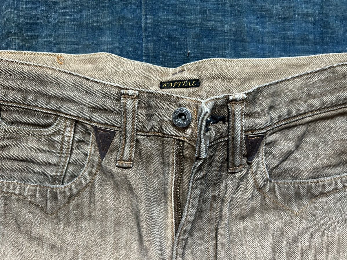 Kapital × Kapital Kountry Kapital Herringbone flare pants Size US 30 / EU 46 - 14 Thumbnail