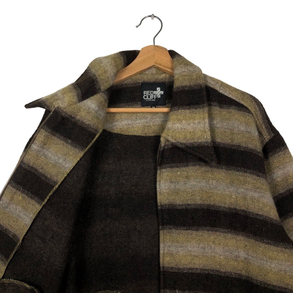 Japanese Brand 🔥80’s Vintage Wool Jacket Military Collection Red Cliff Size US M / EU 48-50 / 2 - 9 Thumbnail