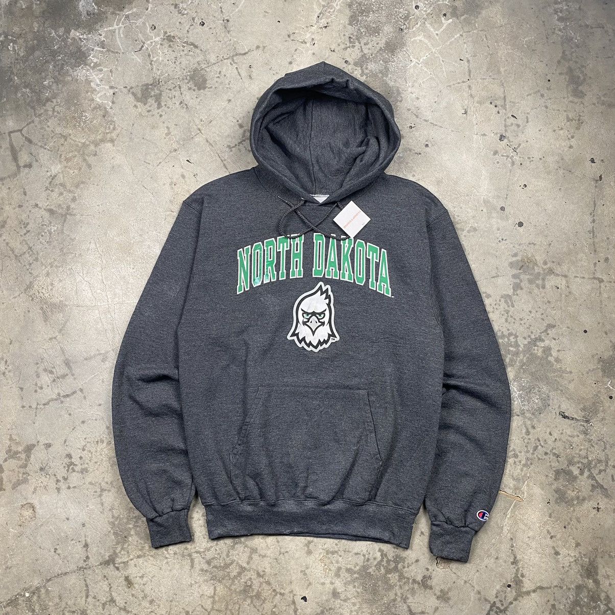 Champion × Vintage y2k North Dakota Pullover Size US M / EU 48-50 / 2 - 1 Thumbnail