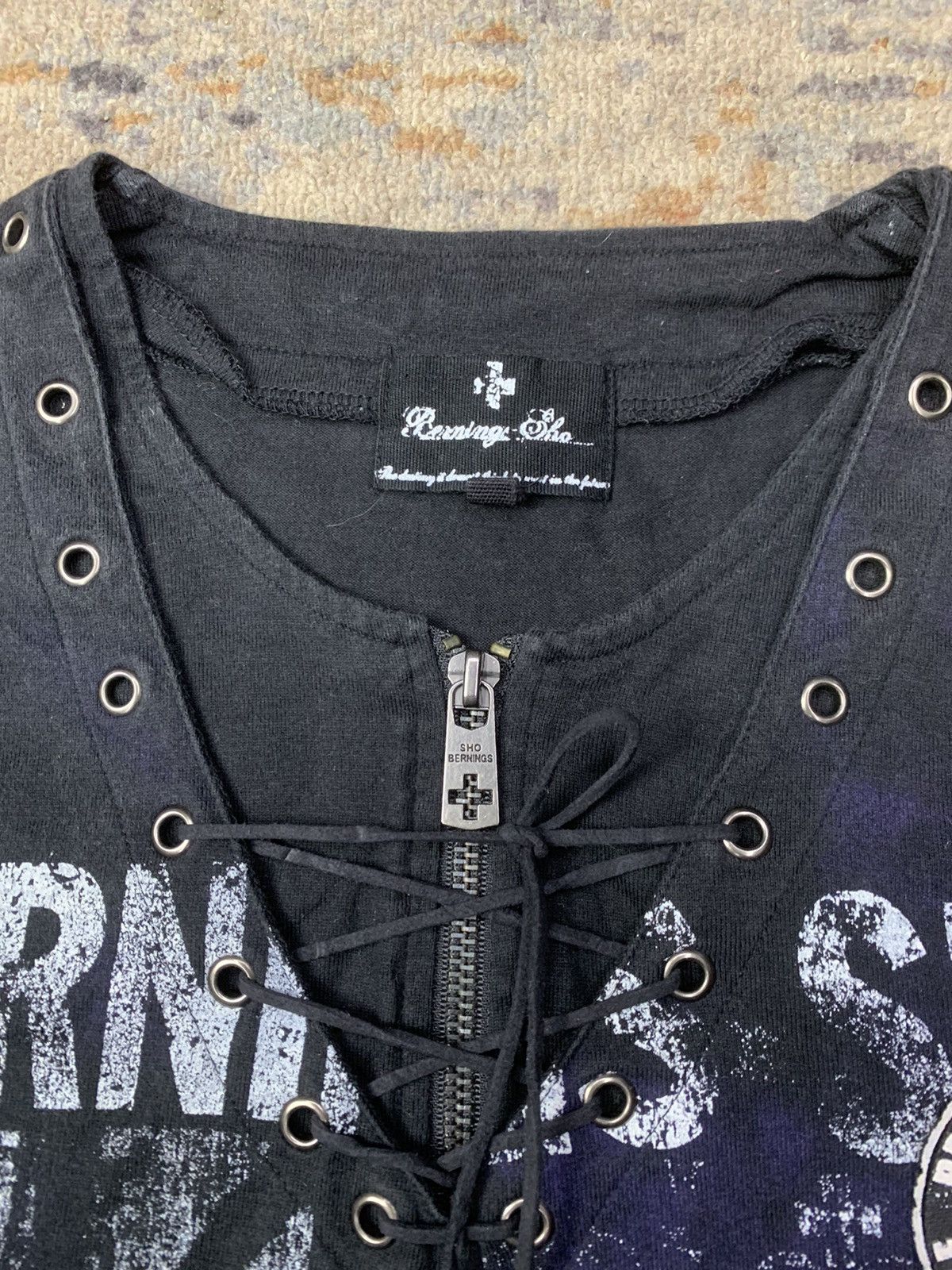 Hysteric Glamour × If Six Was Nine × Japanese Brand BERNING SHO SKULLS POEM JAPANESE BRAND DOUBLE LAYERS Size US M / EU 48-50 / 2 - 10 Thumbnail