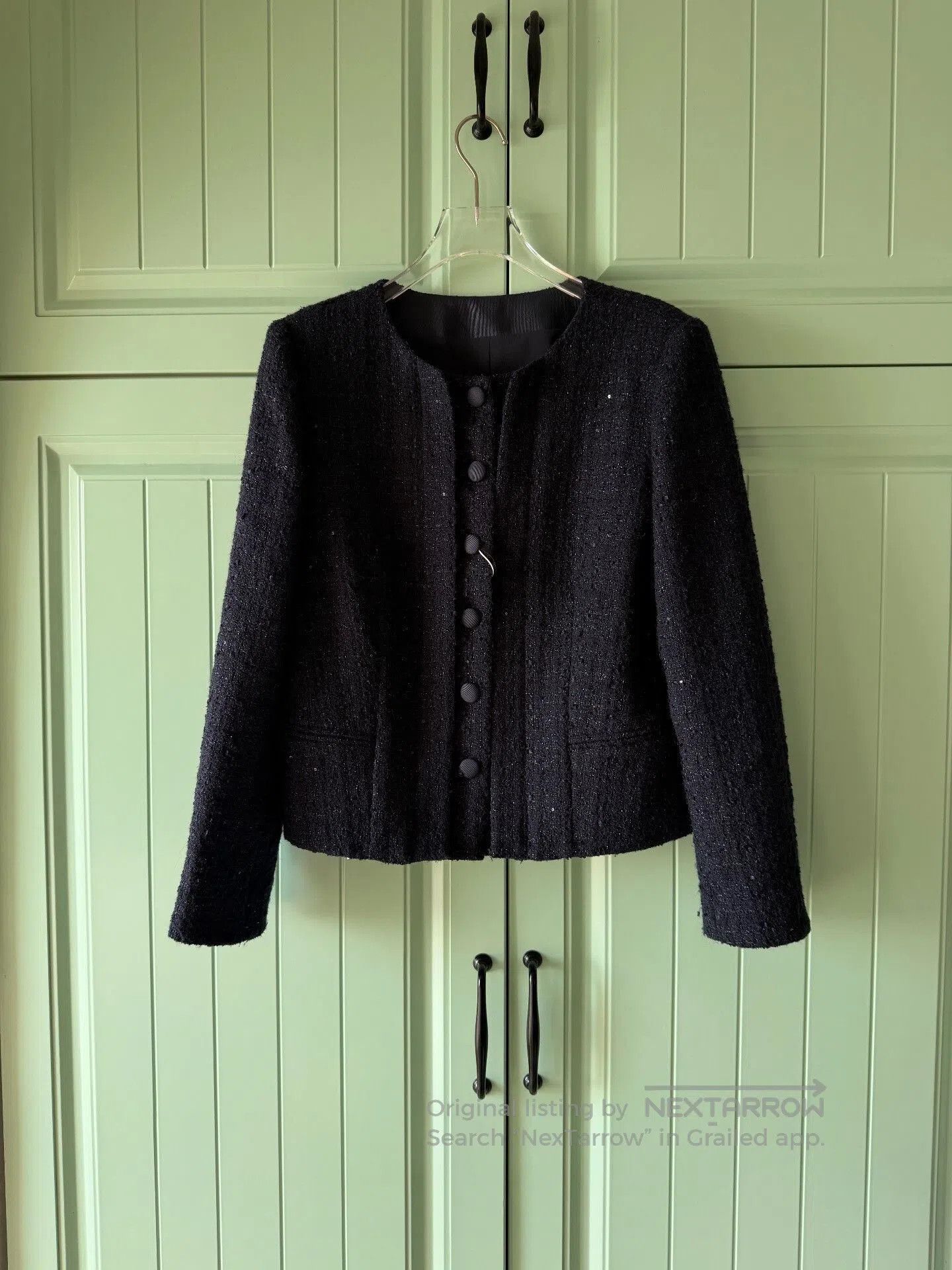 Emporio Armani Emporio Armani Chic Tweed Jacket. Size S / US 4 / IT 40 - 1 Thumbnail