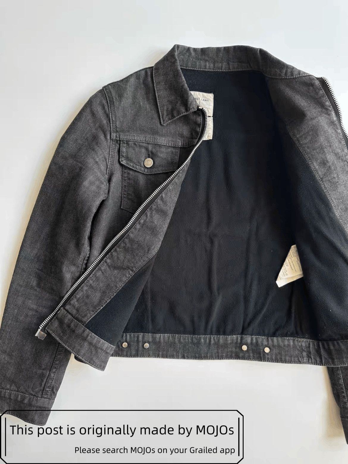 Helmut Lang Helmut Lang Elastic Denim Slim 2 Pocket Jacket mojos Size US M / EU 48-50 / 2 - 3 Thumbnail