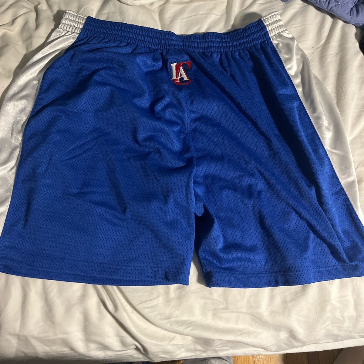 NBA × Reebok × Vintage LA clippers official game shorts (1994) Size US 38 / EU 54 - 2 Thumbnail